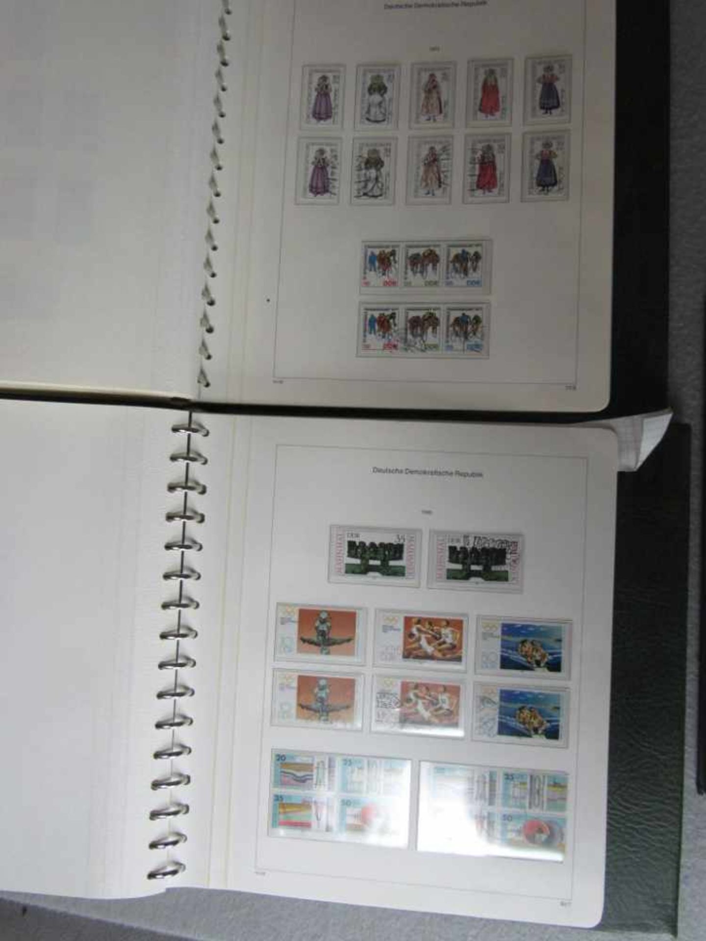 DDR Sammlung, 1974-1990, in 4 KABE bincollect Alben, xx und gest. gesammelt - Bild 2 aus 4
