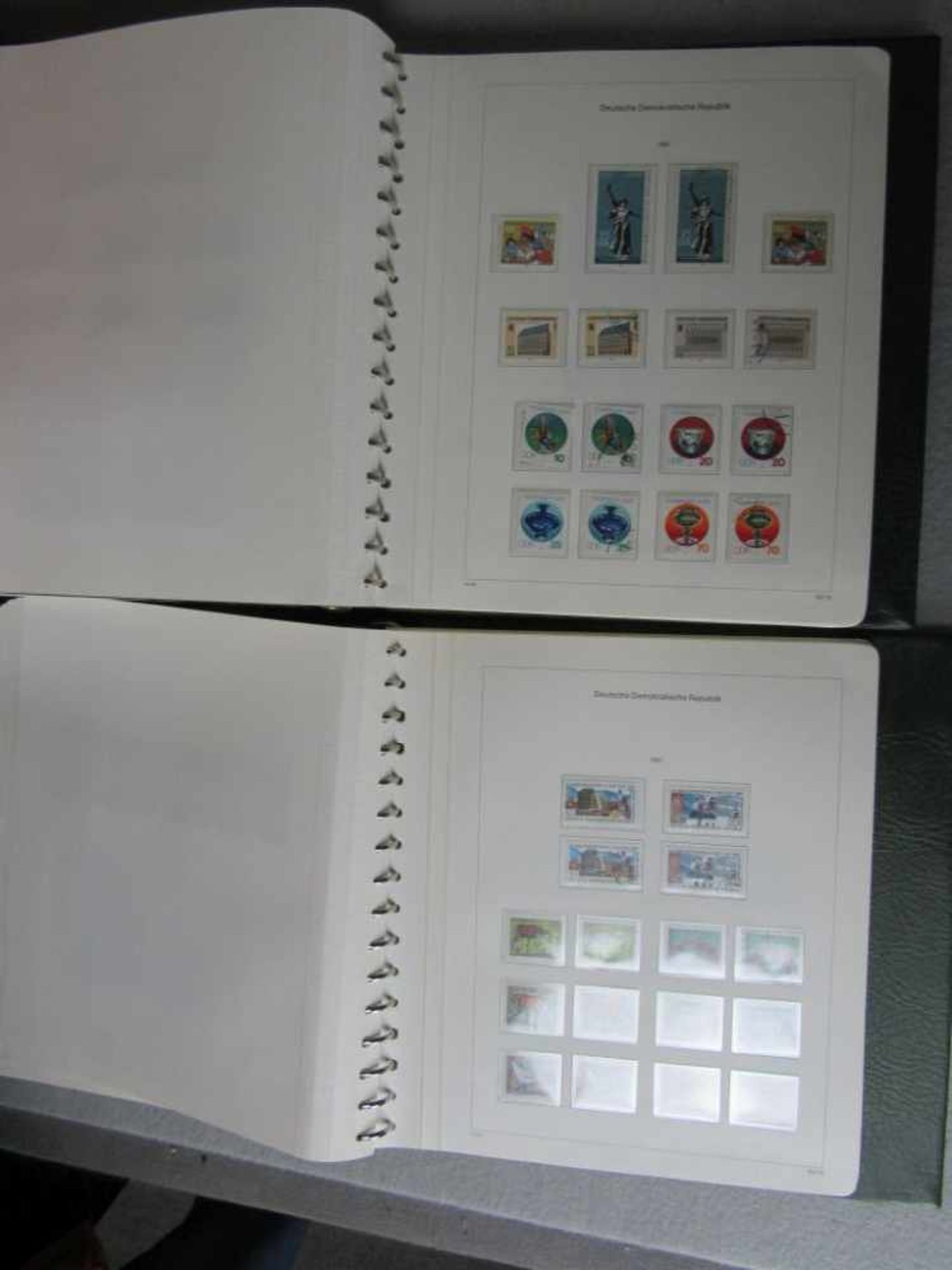 DDR Sammlung, 1974-1990, in 4 KABE bincollect Alben, xx und gest. gesammelt - Bild 3 aus 4