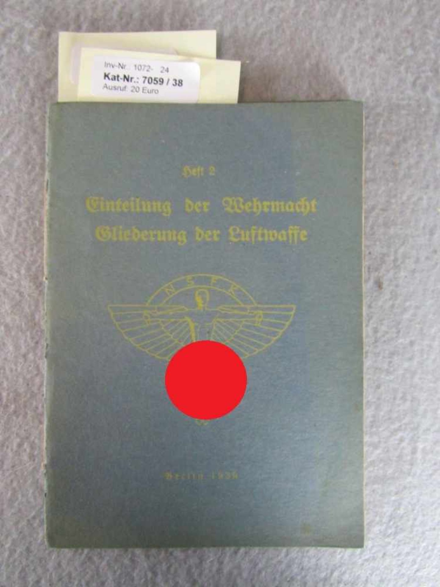 Buch heft 2. Wk NSFK hier : teil 2 Erweiterrung der Wehrmacht und gliederrung der Luftwaffe