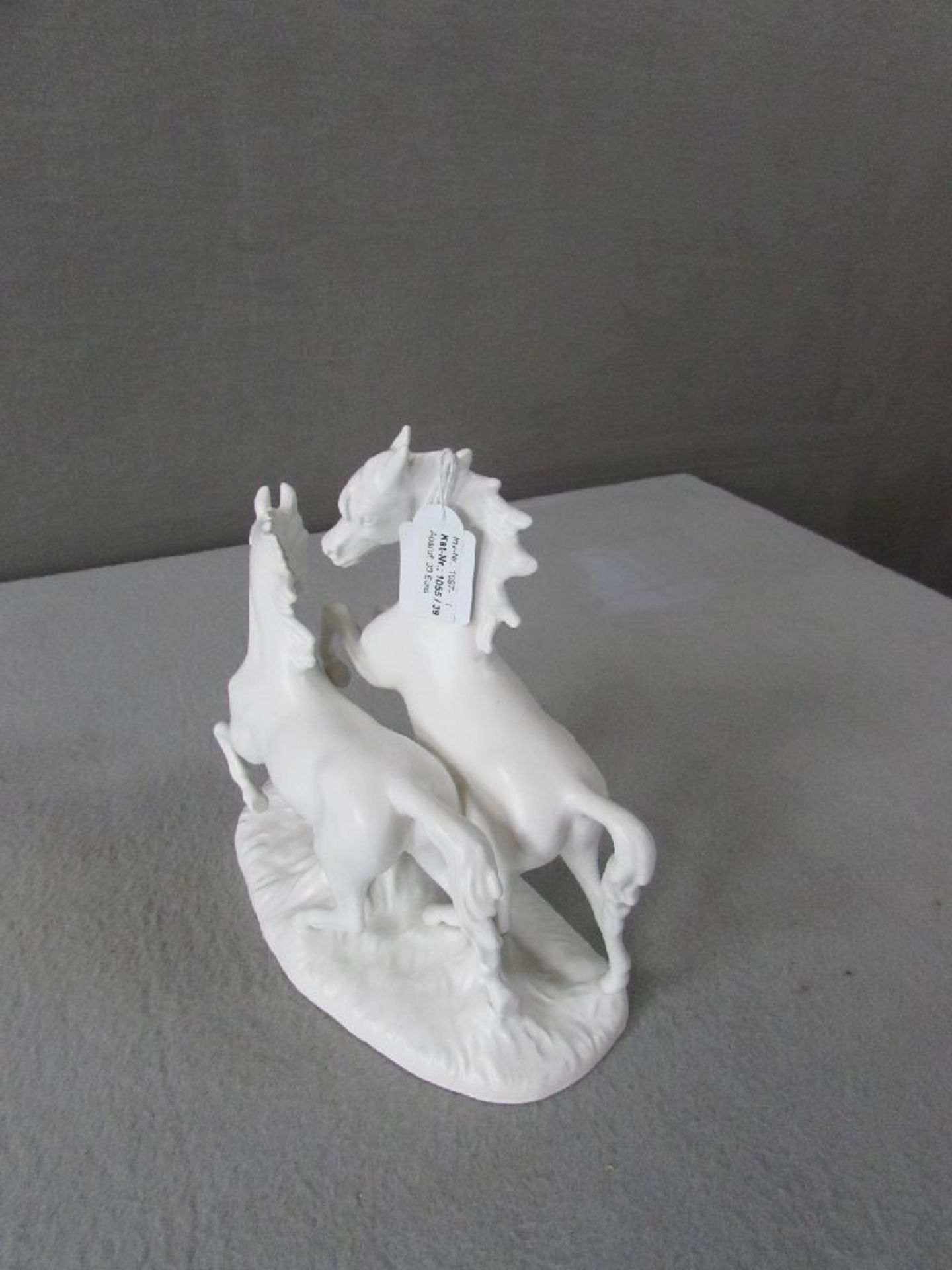 Porzellanfigur zwei Pferde im Lauf Hersteller Goebel 25cm hoch - Image 4 of 4