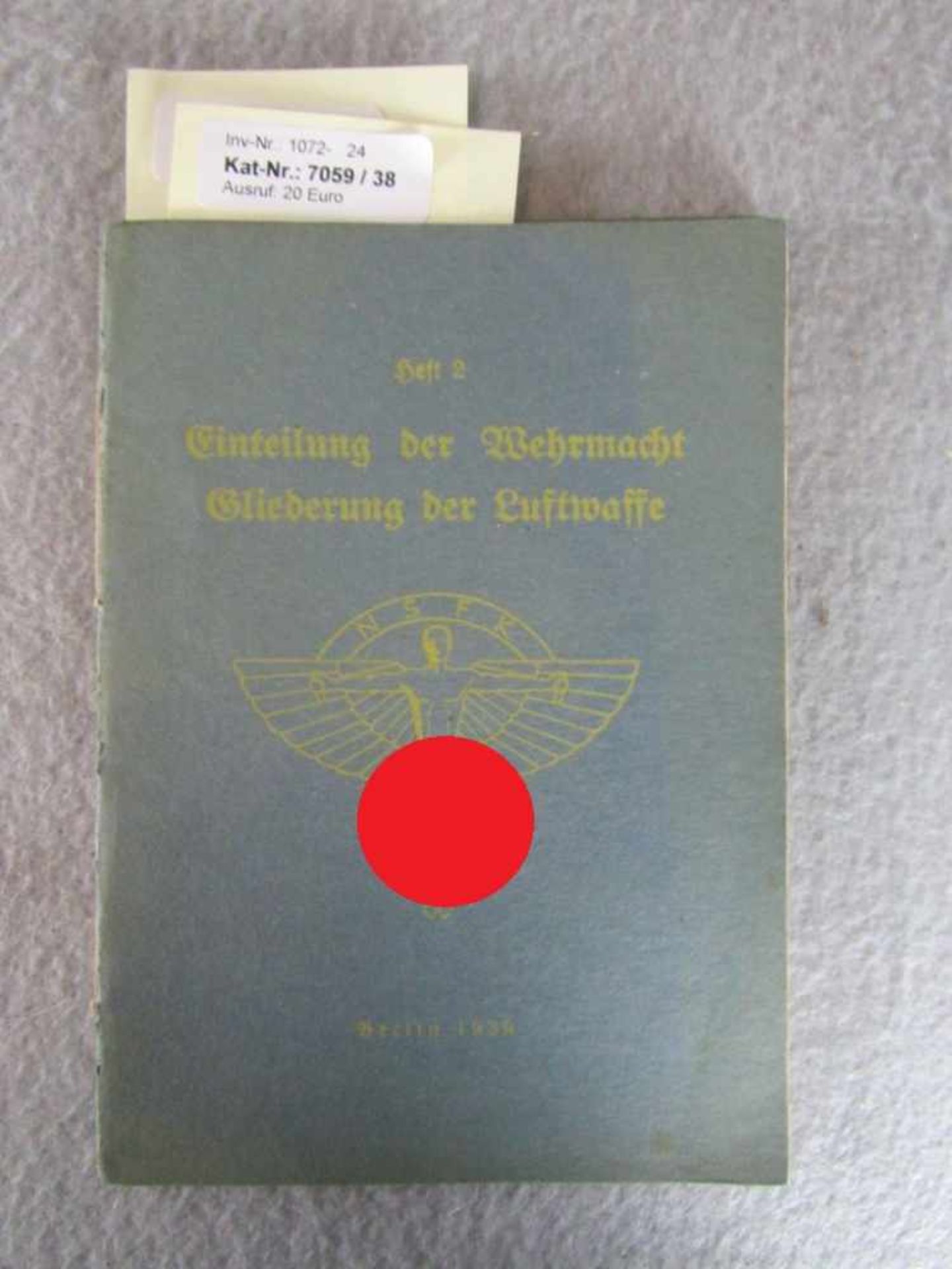 Buch Heft 2. Wk NSFK hier : Teil 2 Erweiterrung der Wehrmacht und gliederrung der Luftwaffe