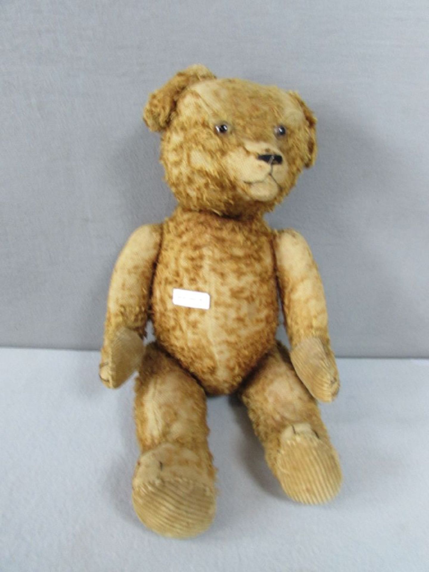 Großer antiker Teddybär Höhe:65cm stark bespielt