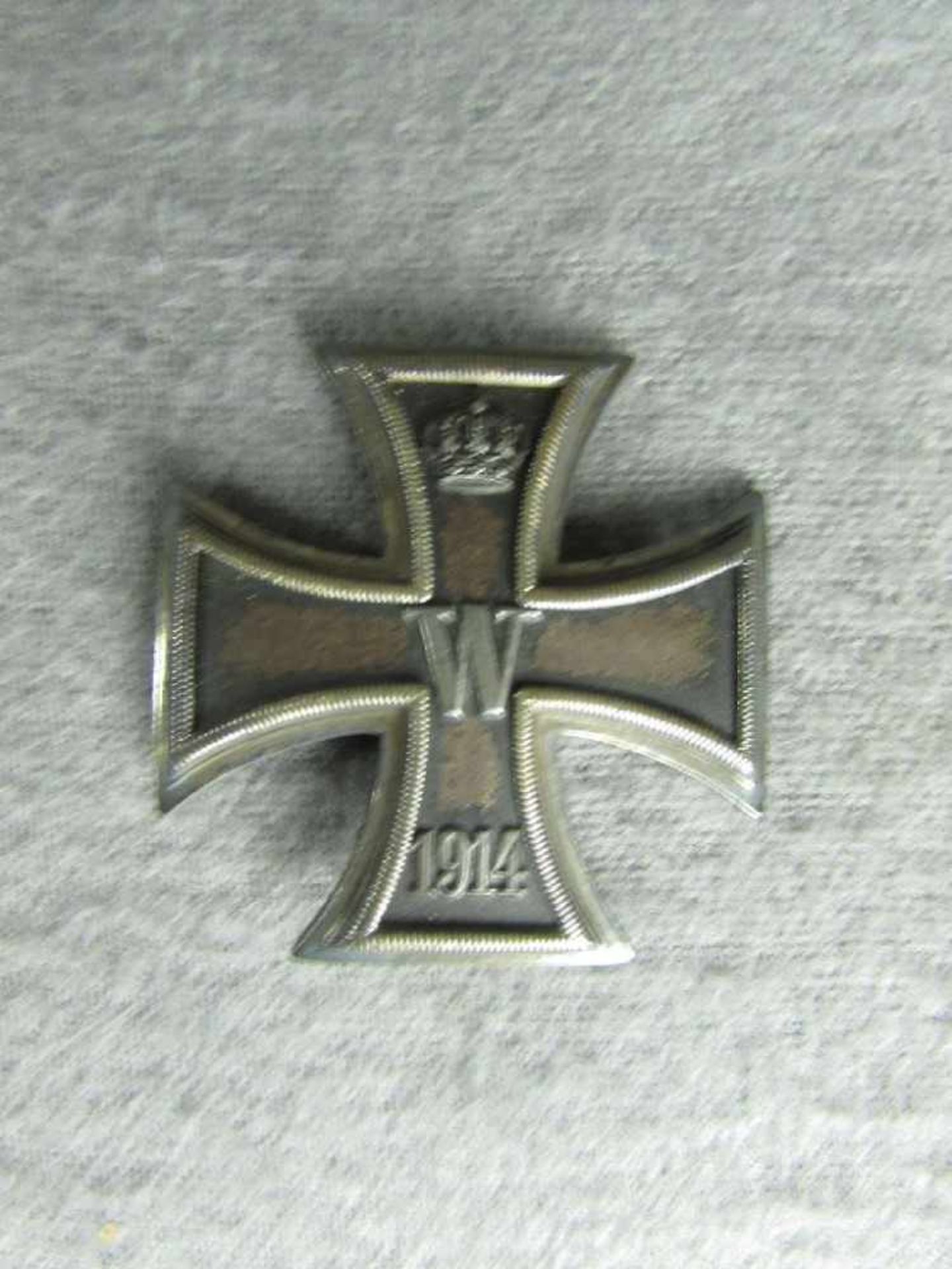 Orden Eisernes Kreuz erster Klasse in Original Schatulle gewölbte Form Nadelsystem gepunzt mit 800 - Image 3 of 3
