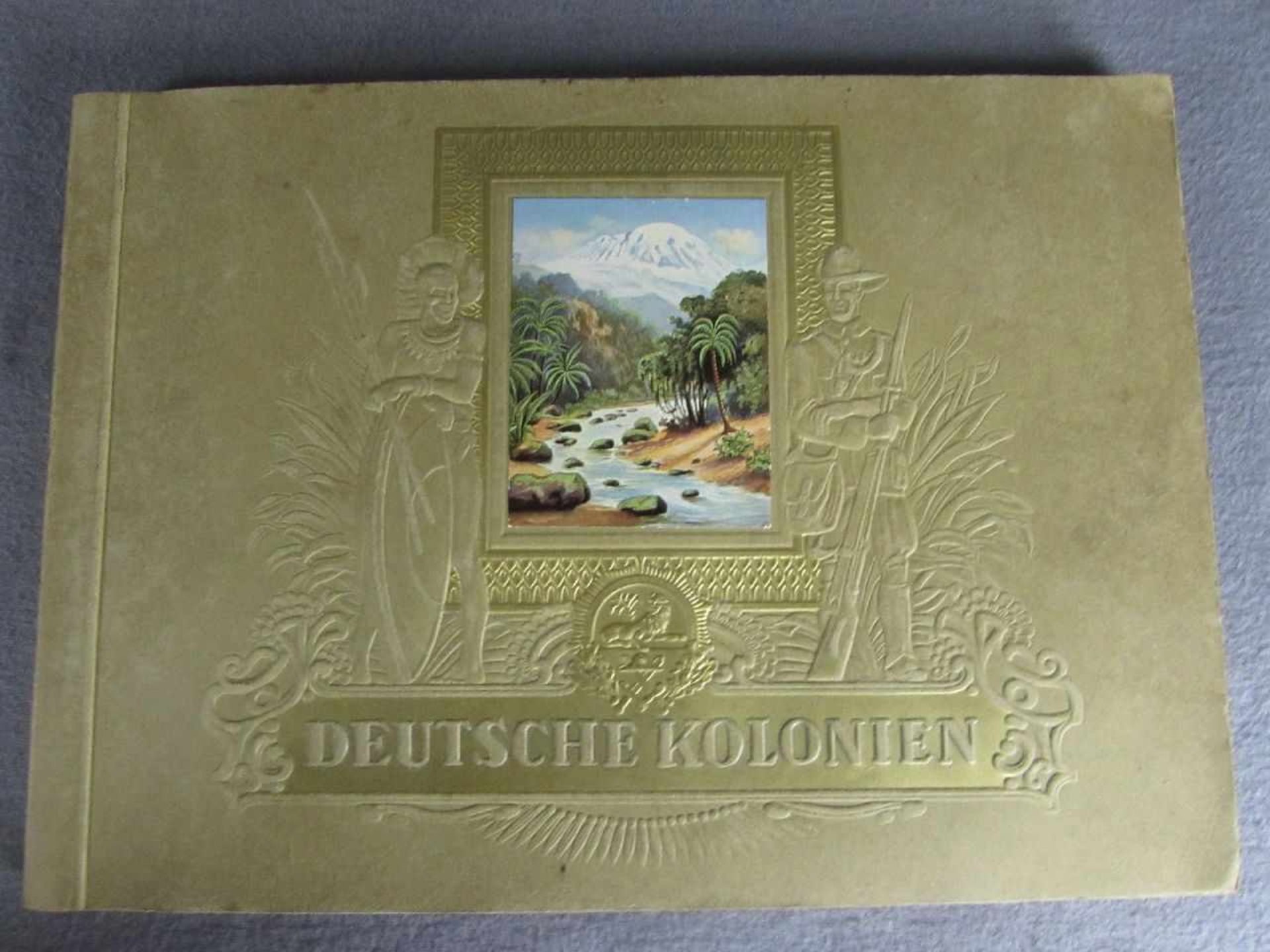 Sammelbilder Album Deutsche Kolonien kpl.