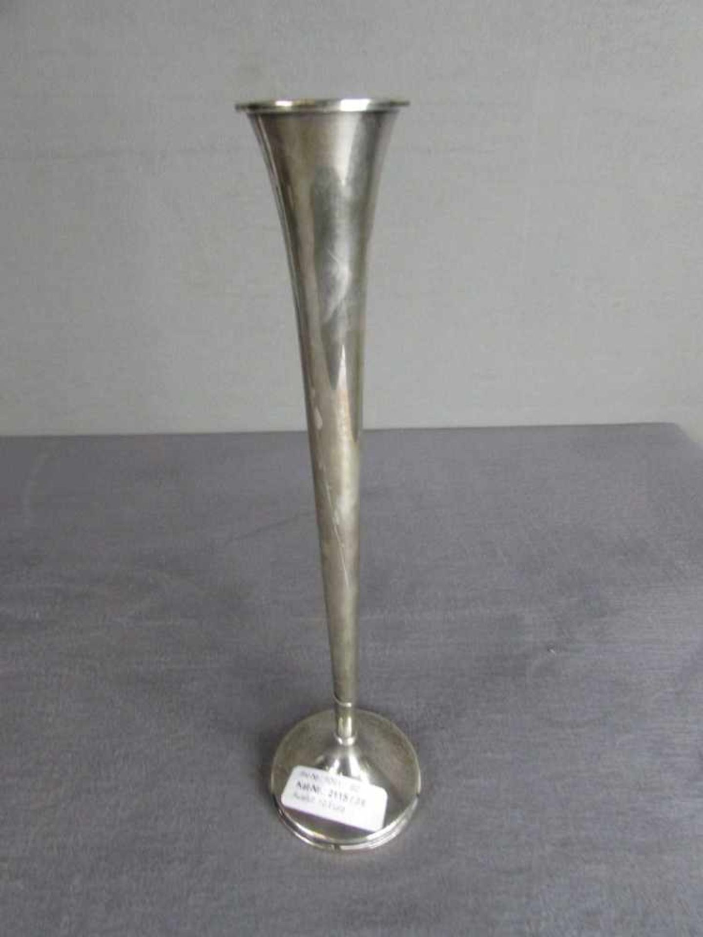 Blumenvase, Sterling, 30cm, versilbert