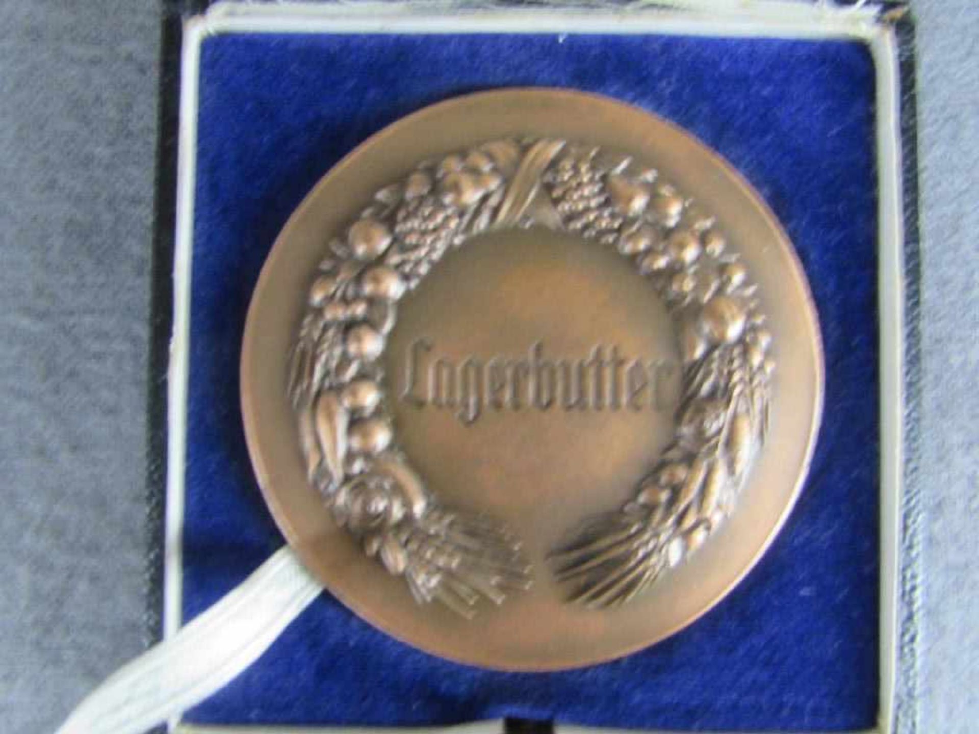 Medaille Reichsnährstand Blut und Boden Leipzig 1939, mit original Etui - Bild 3 aus 4