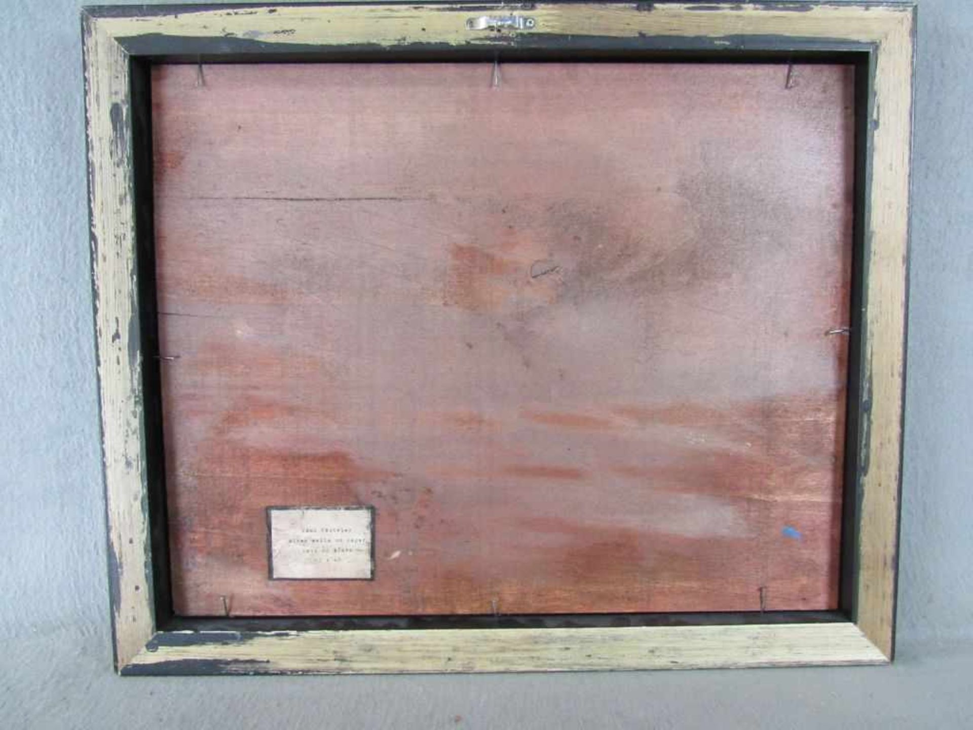 Gemälde bezeichnet Jean Fautrier Mixed Media Paperlaid on Board 50x40cm - Image 3 of 5