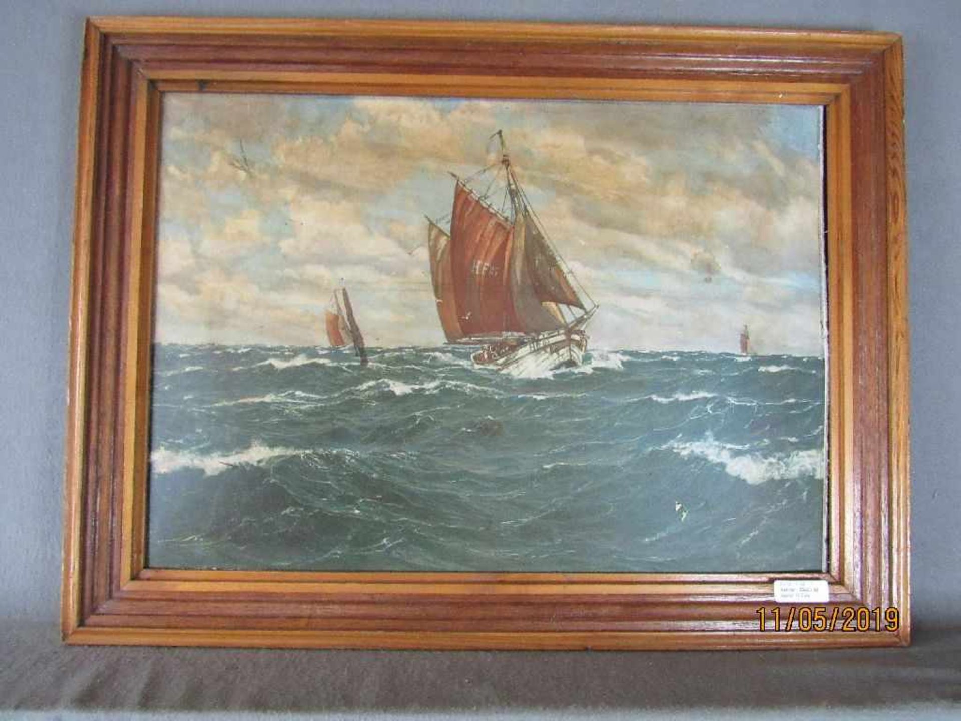 Kunstdruck Schiffe 76x57cm - Bild 2 aus 4