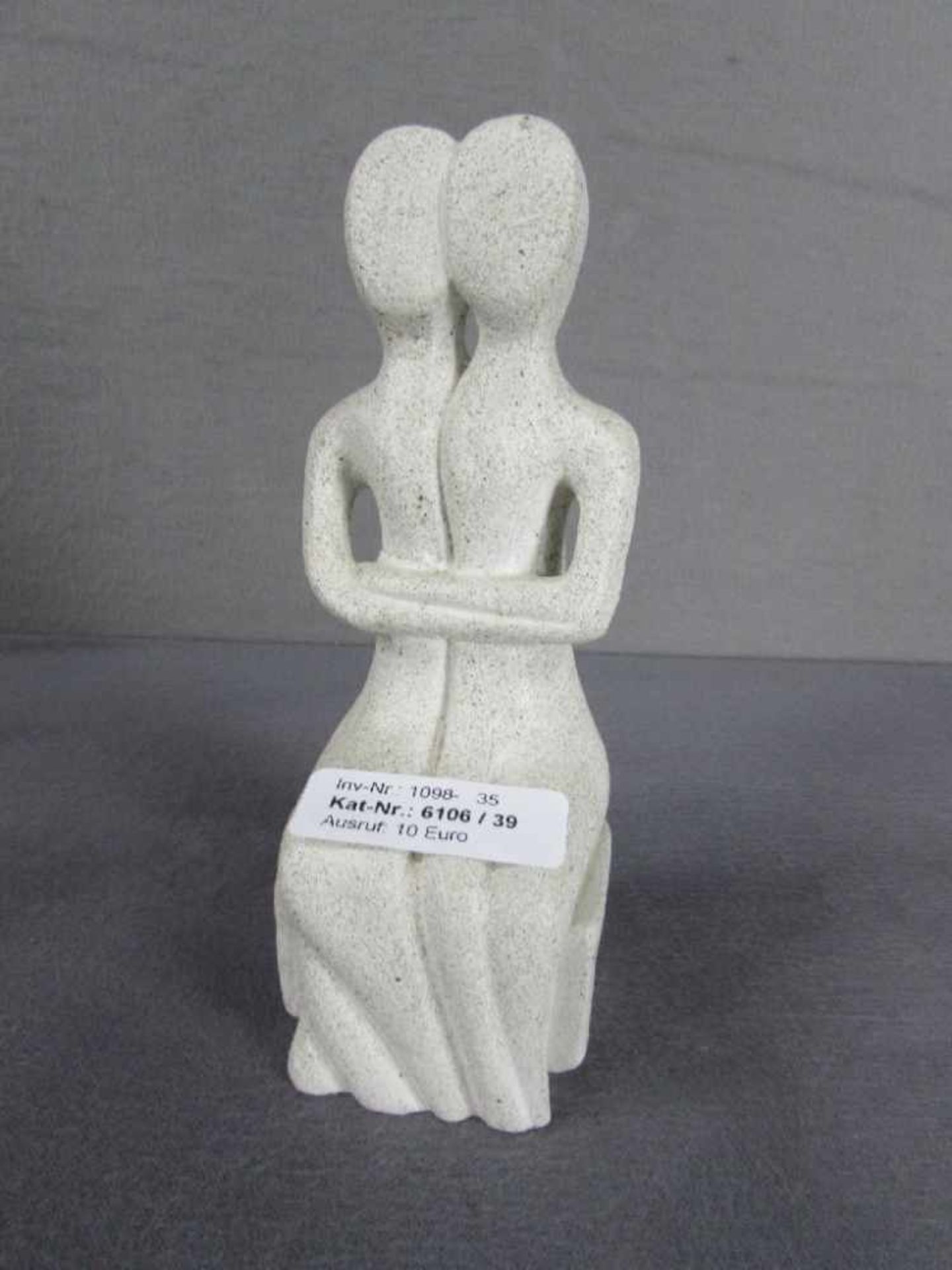 Skulptur Liebende 18,5cm hoch