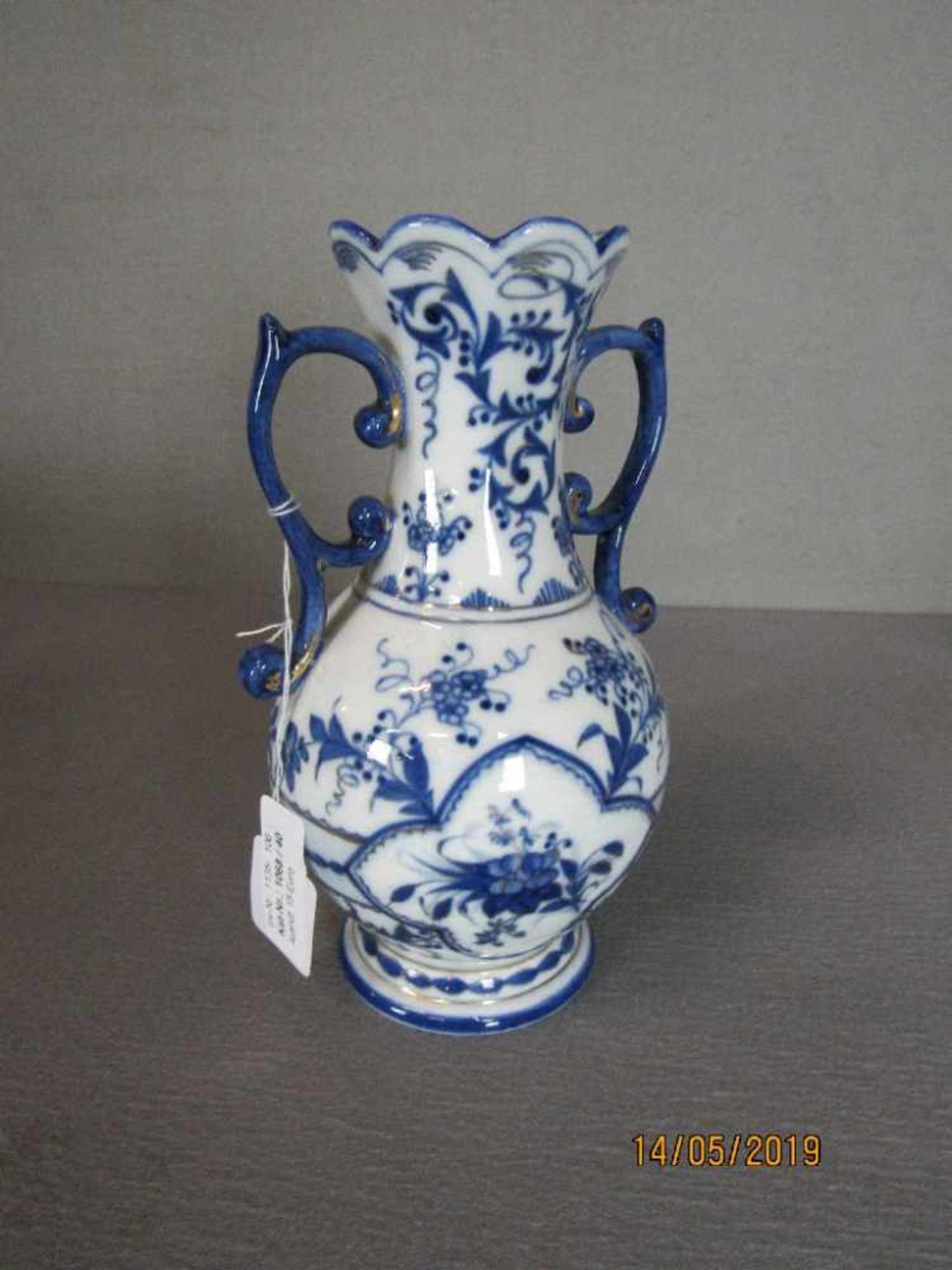 Antike Vase um 1910 22cm hoch