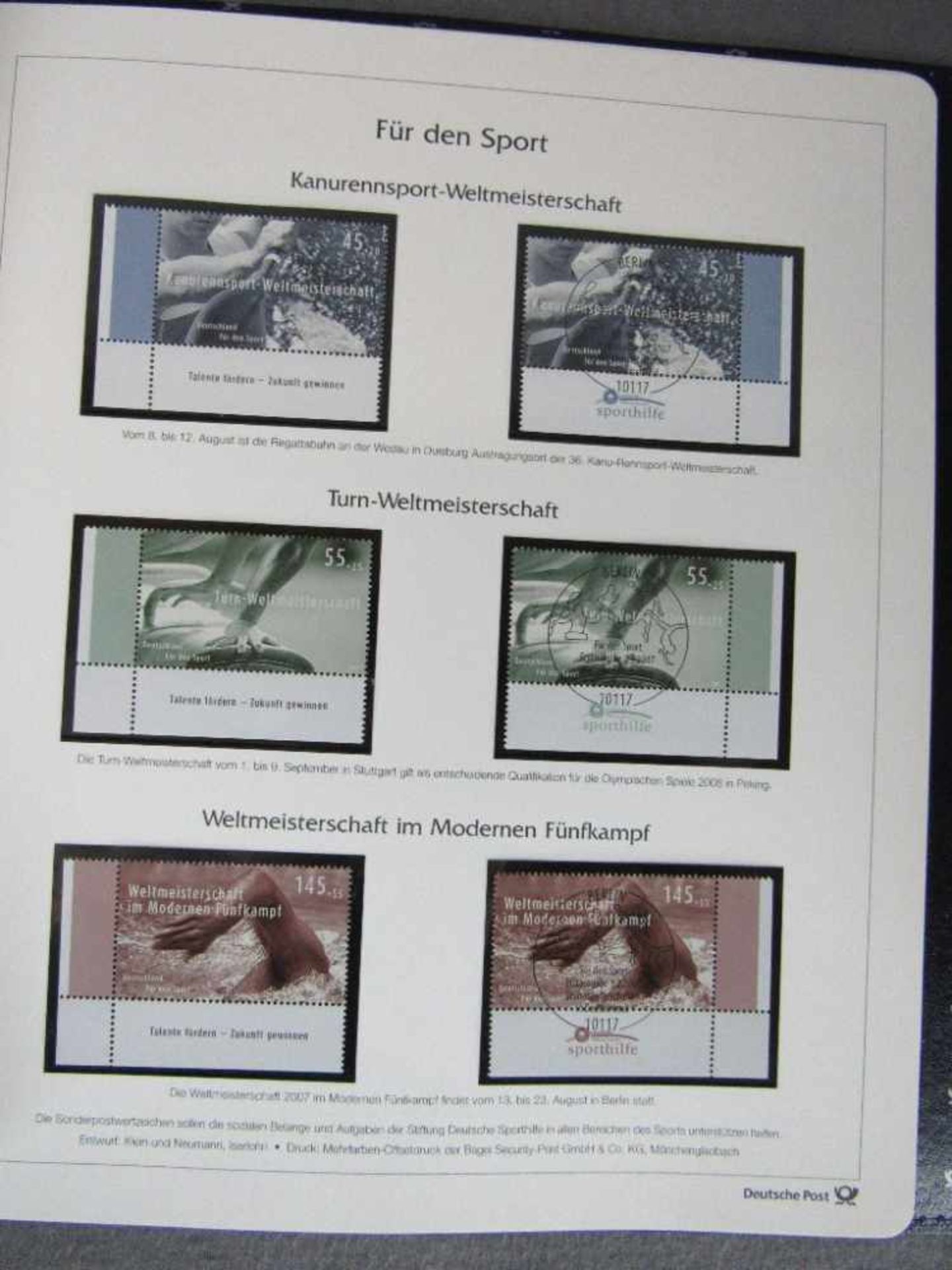 Drei Briefmarkenalben Deutschland komplett in Vordruckalben gelaufen und ungelaufen teilweise - Bild 6 aus 9