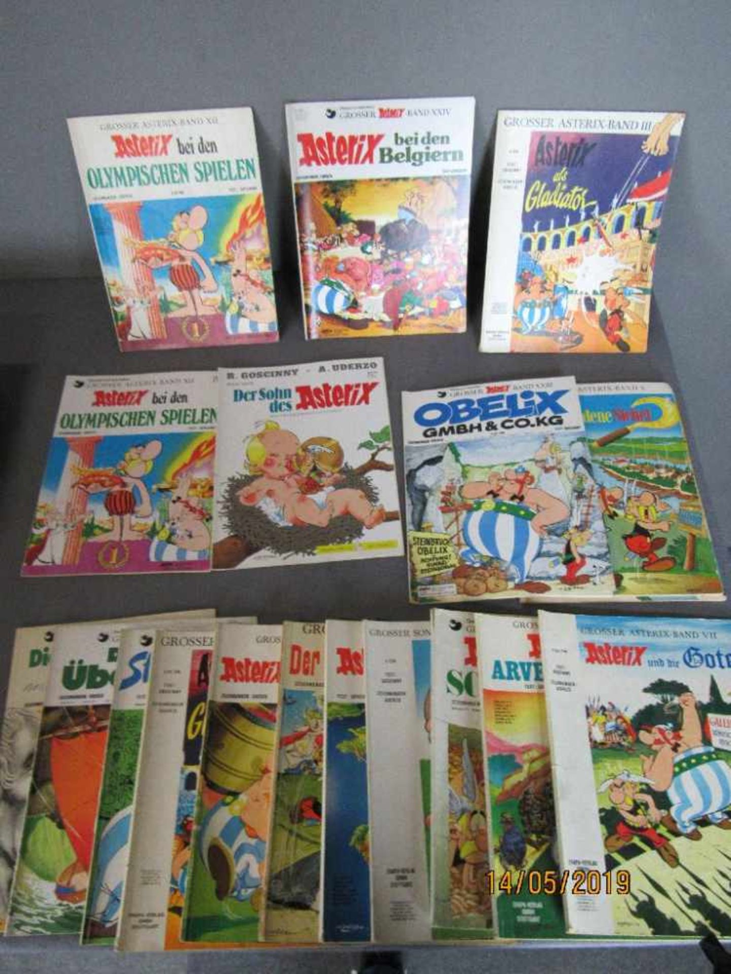 Konvolut Comics Asterix und Obelix 19 Ausgaben - Image 2 of 2