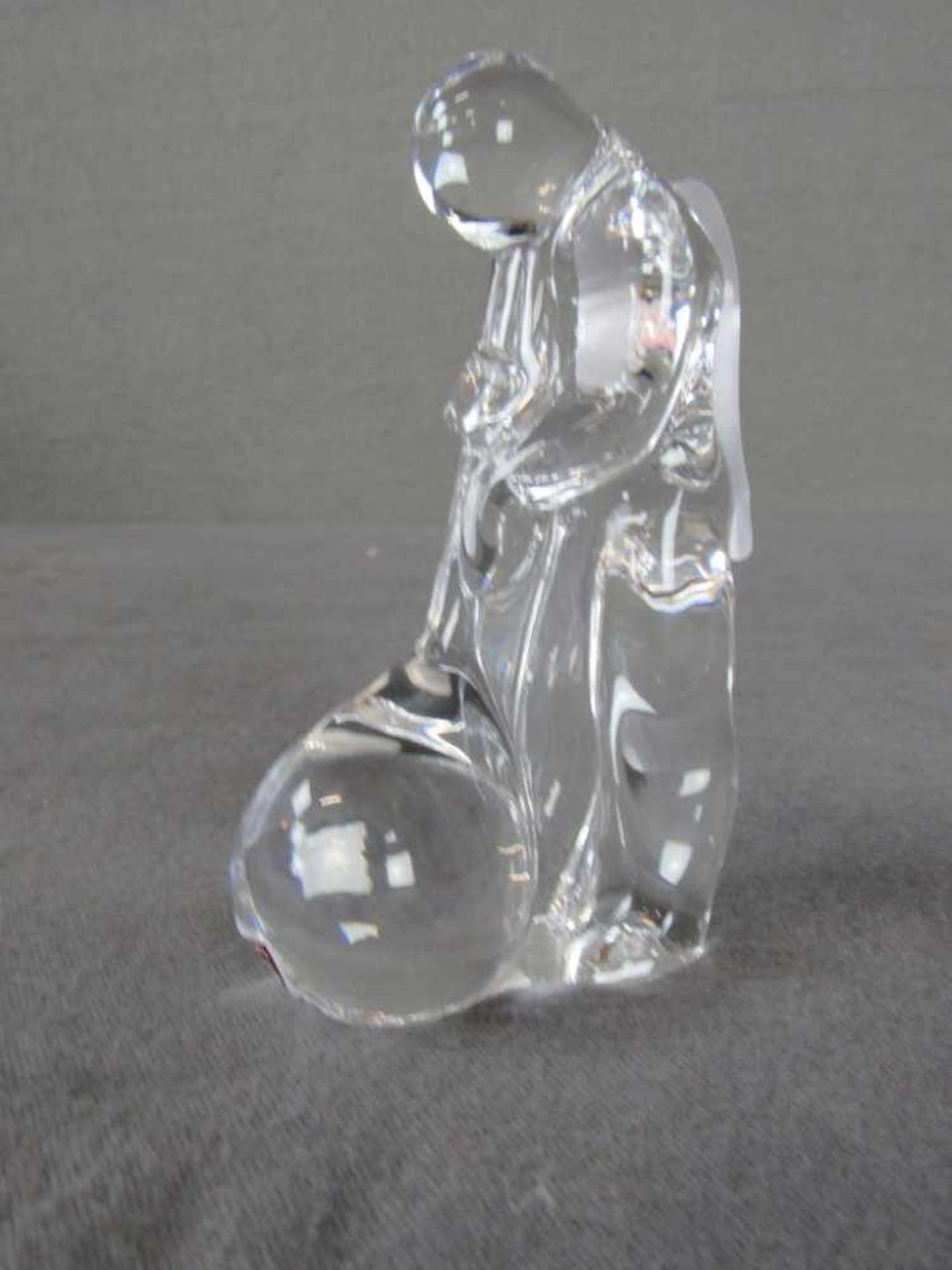 Glasfigur Glasbläser Hersteller Orrefors Schweden 11,5cm