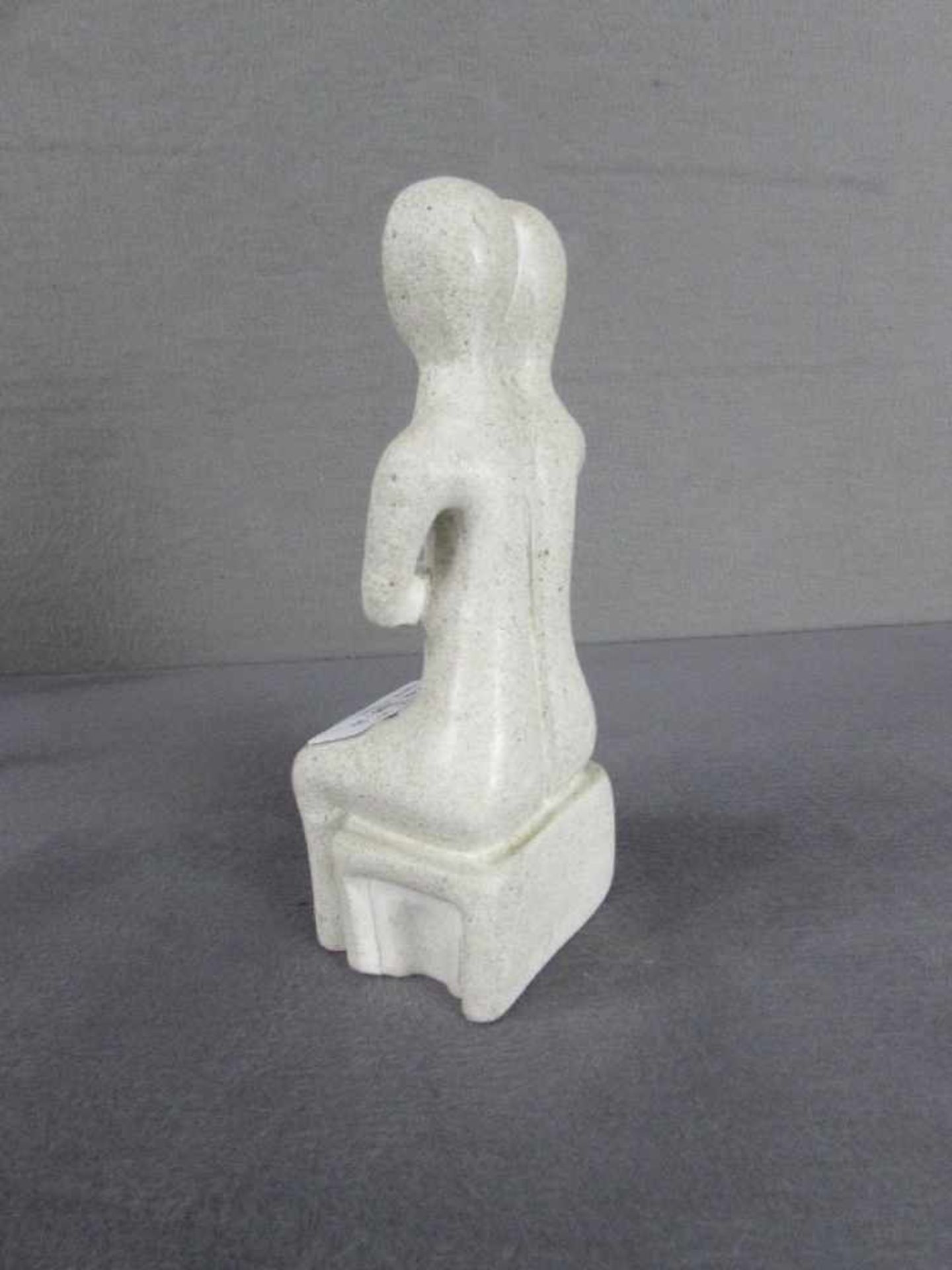 Skulptur Liebende 18,5cm hoch - Bild 2 aus 2