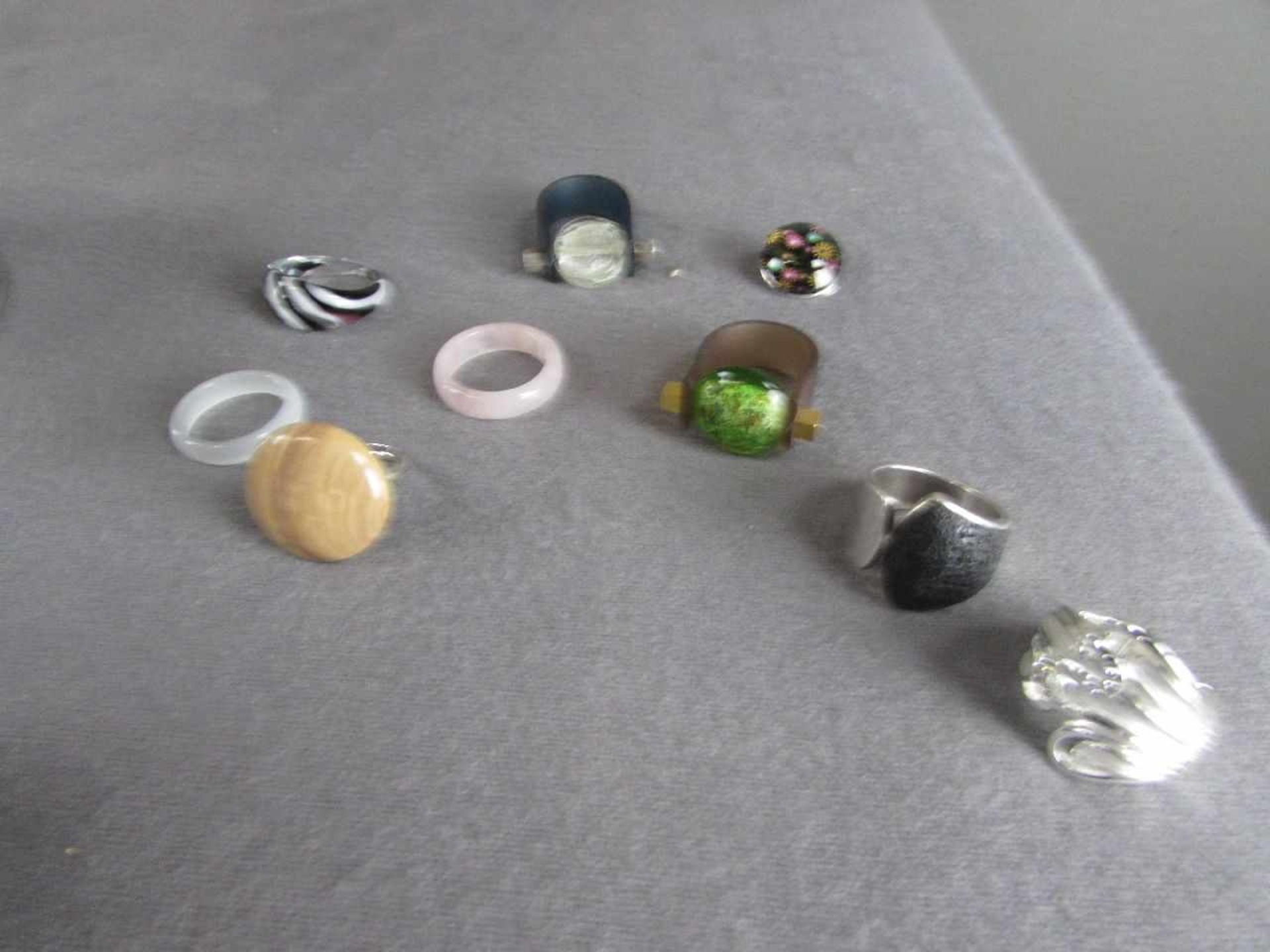 Konvolut Ringe, Modeschmuck - Image 3 of 3