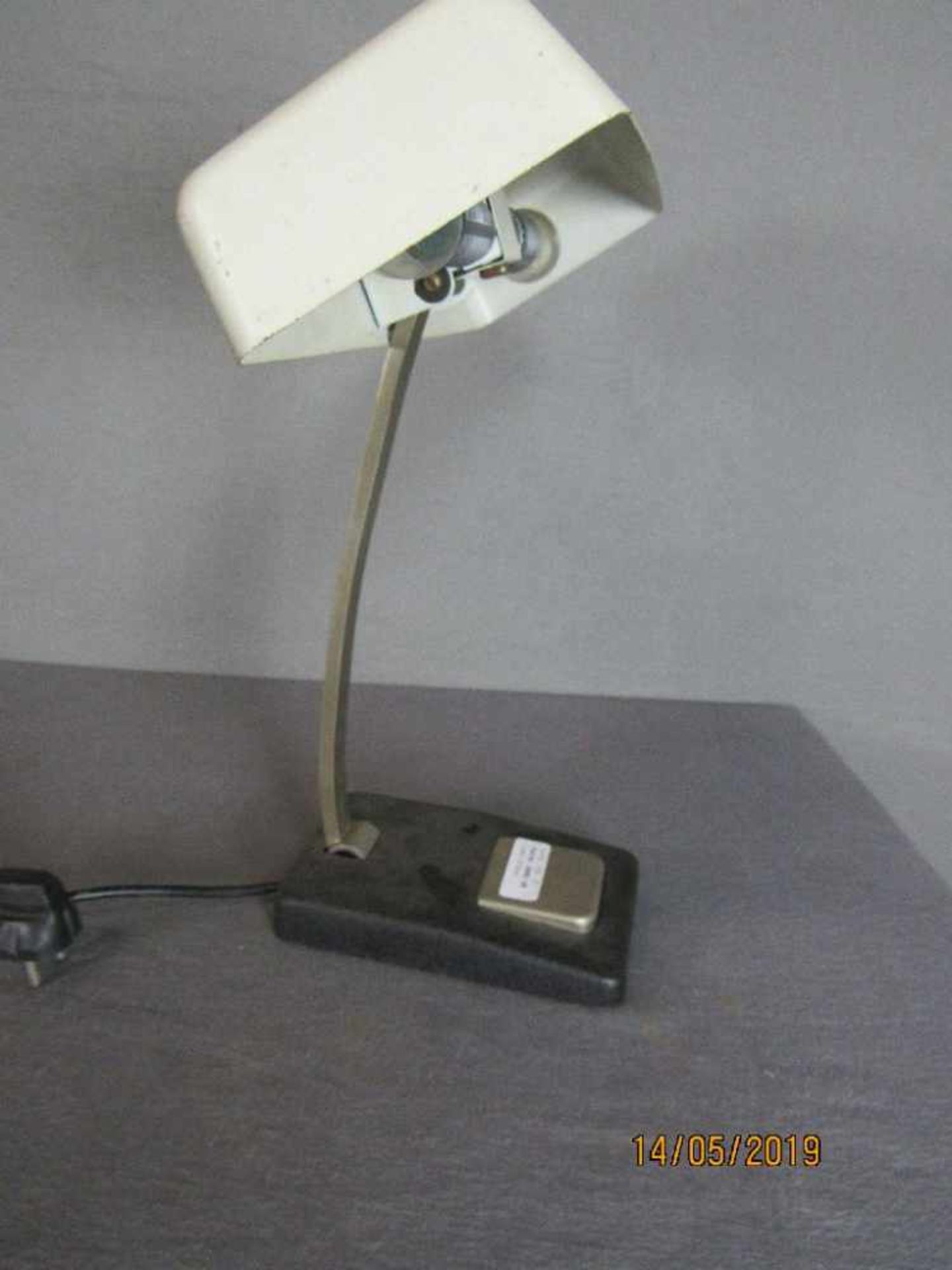 Schreibtischlampe Space Age 60er Jahre funktionstüchtig - Bild 3 aus 3