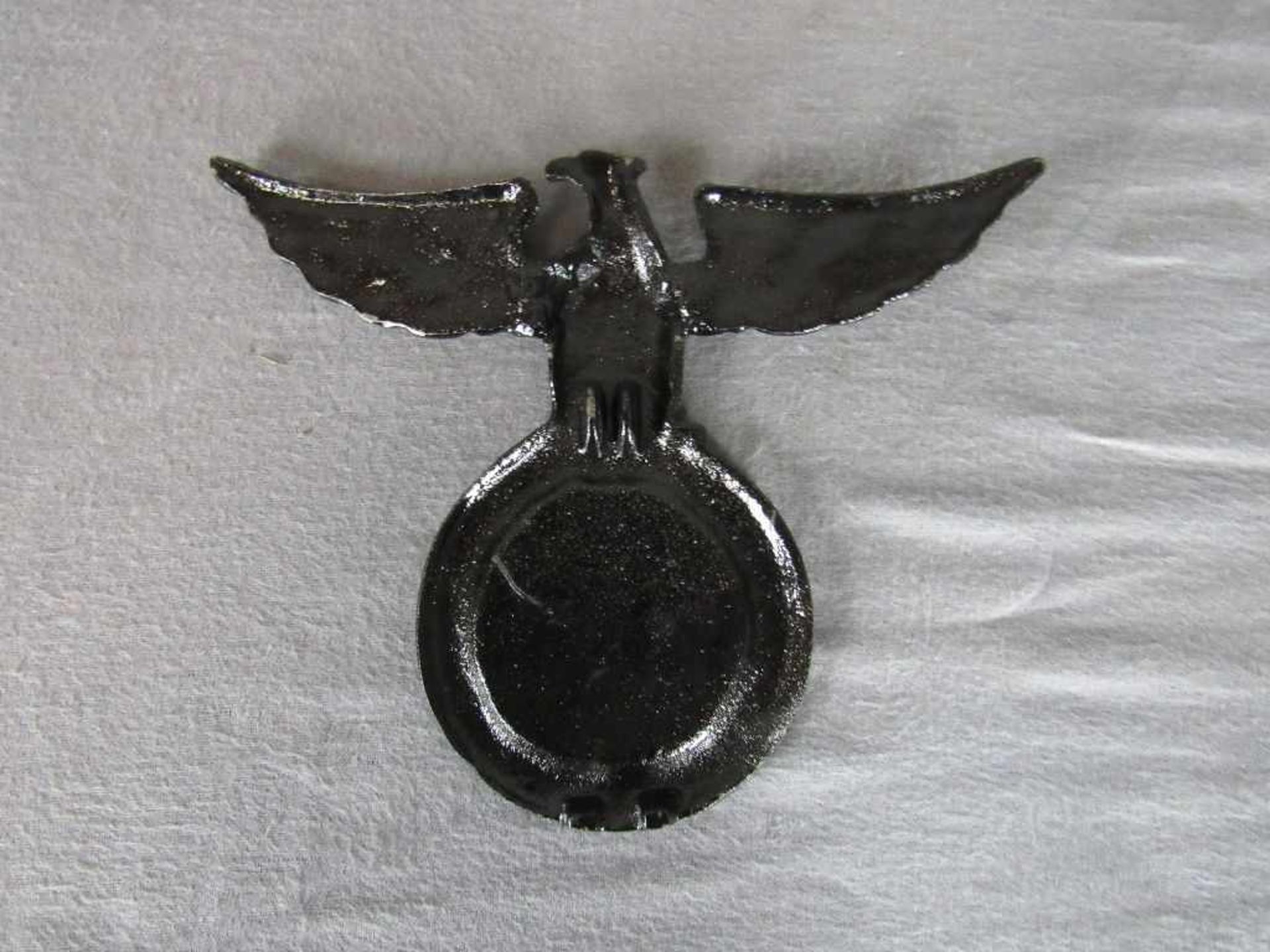 Adler 3. Reich neu geschwärzt Metall 23x19cm - Bild 2 aus 2