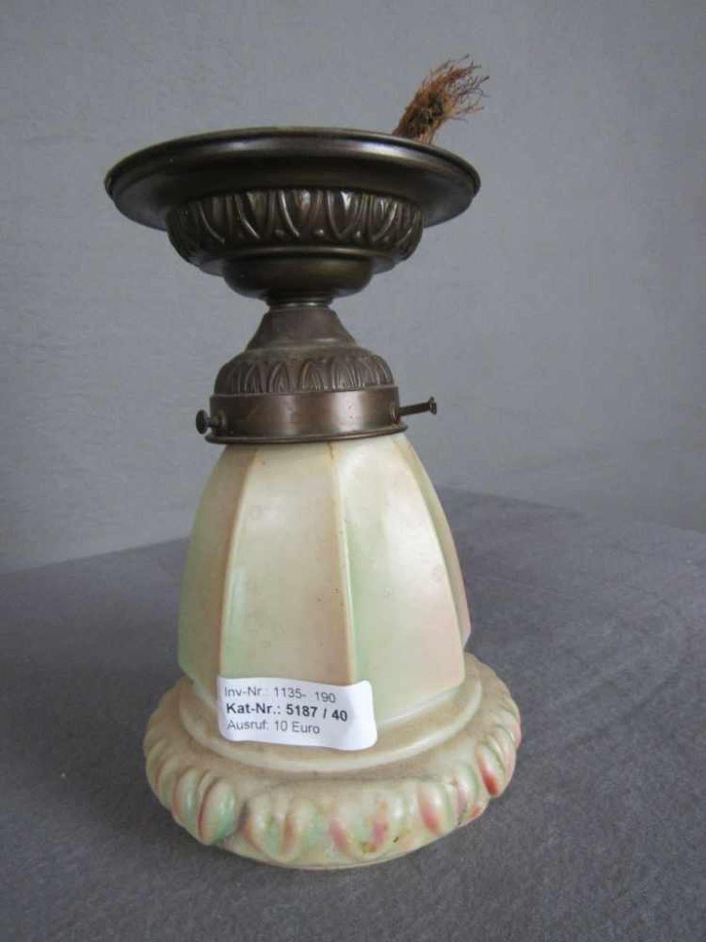 Deckenlampe um 1920 - Image 3 of 3