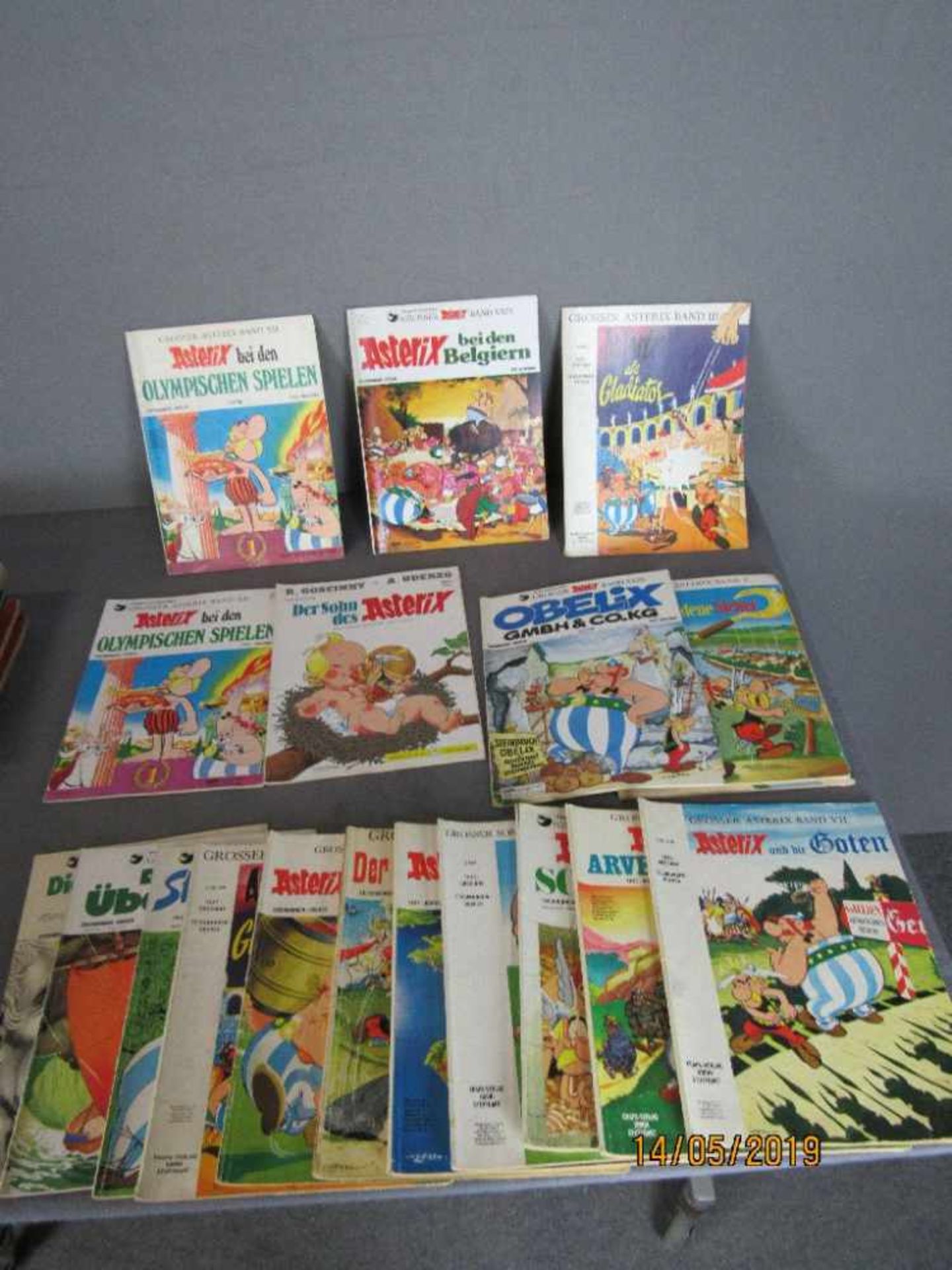 Konvolut Comics Asterix und Obelix 19 Ausgaben