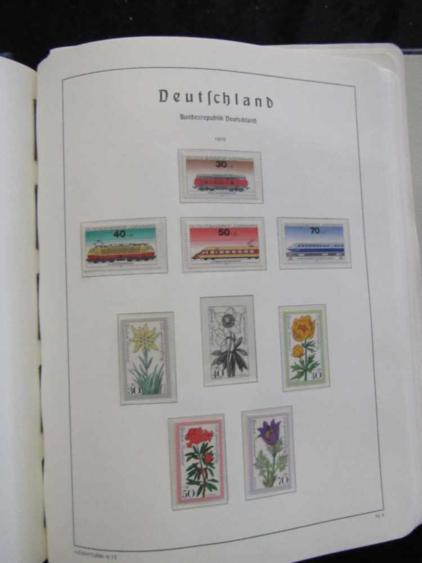 Bund Sammlung aus 1949 - 1981 xx im Leuchtturm Falzlos Vordruck - Image 3 of 3