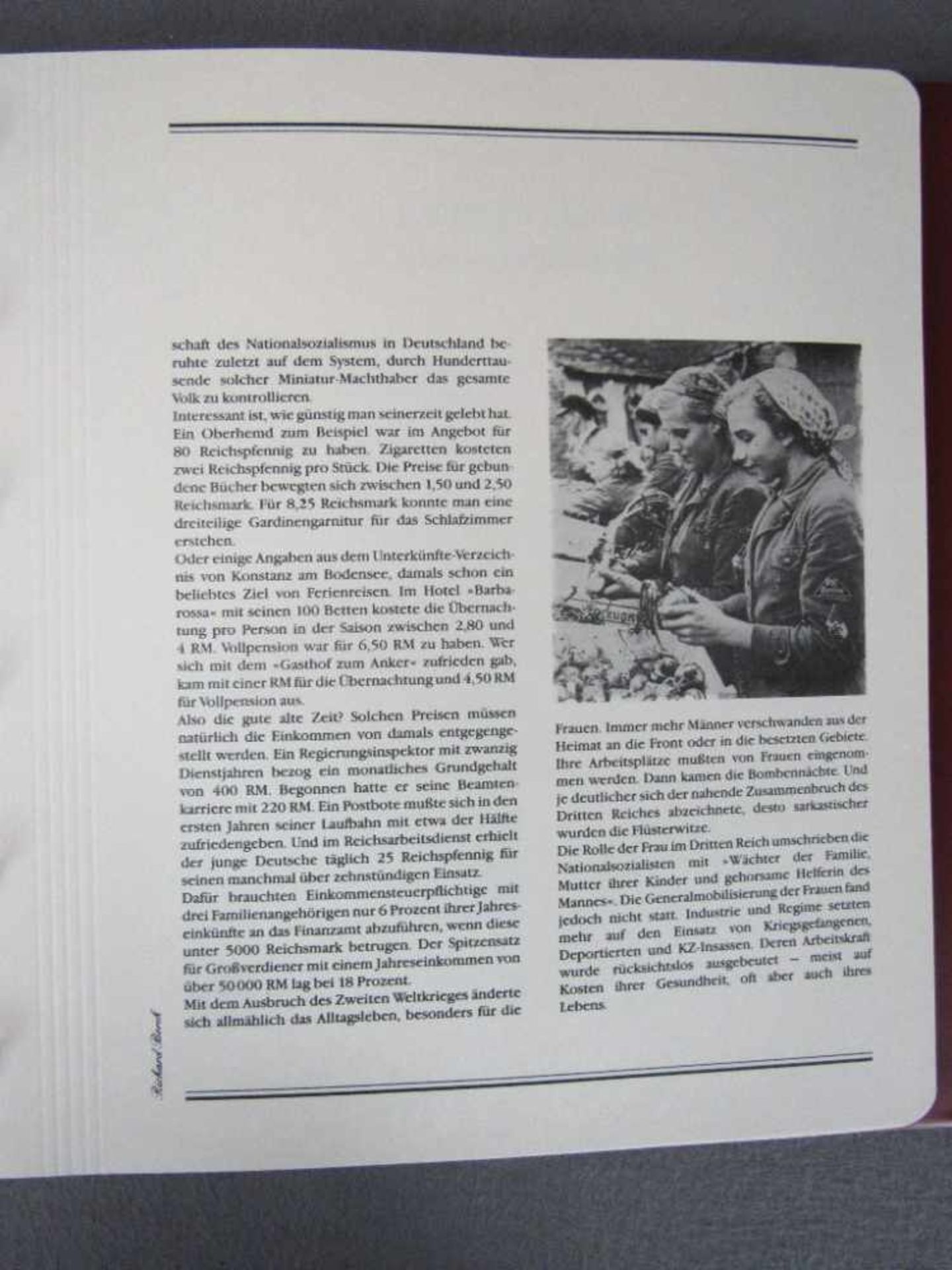 Briefmarkenalbum Deutsches Reich 1933-1945 neu/gestempelt sauberes Vordruckalbum - Image 2 of 7
