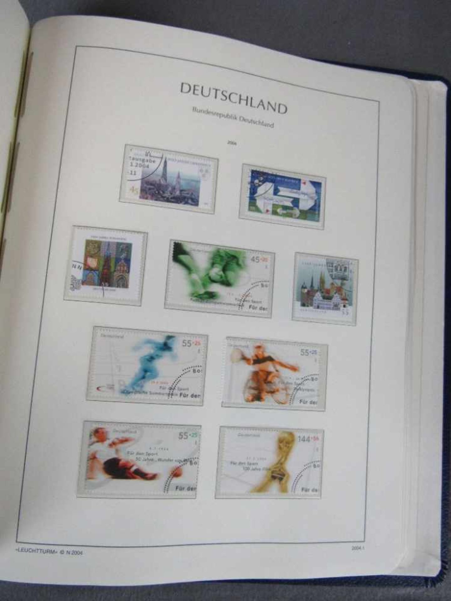 Zwei Briefmarkenalben Deutschland - Image 3 of 6