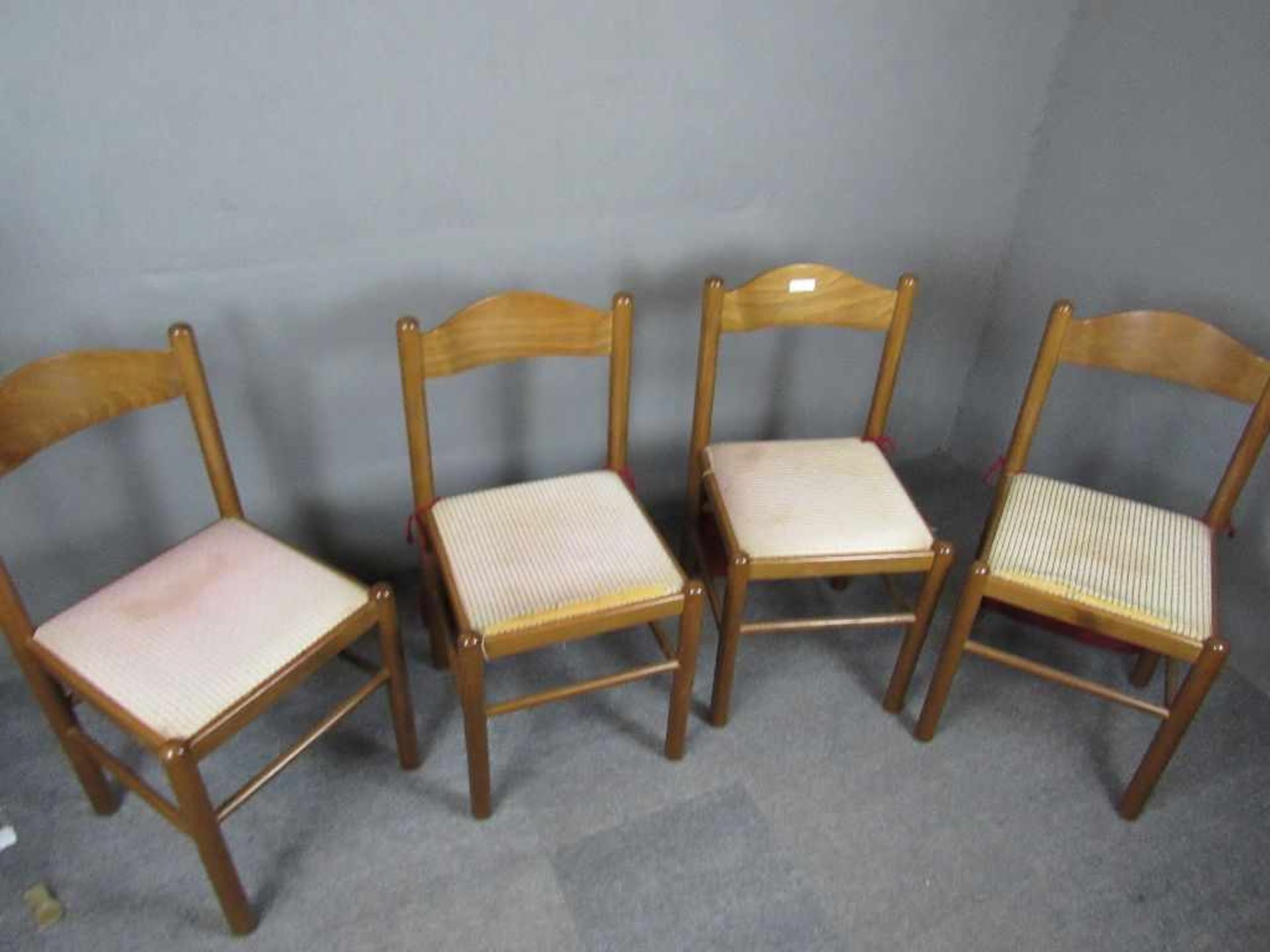 Vier Designerstühle 70er Jahre Dänish Design