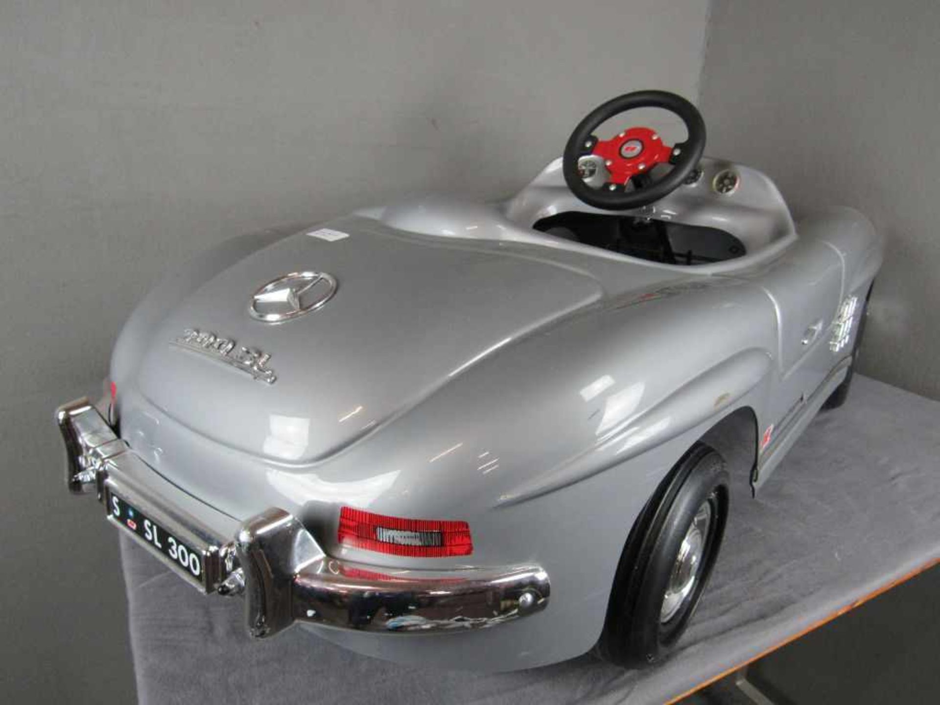 Tretauto, Mercedes Benz 300 SL, für Kinder, Länge 120cm - Bild 6 aus 7