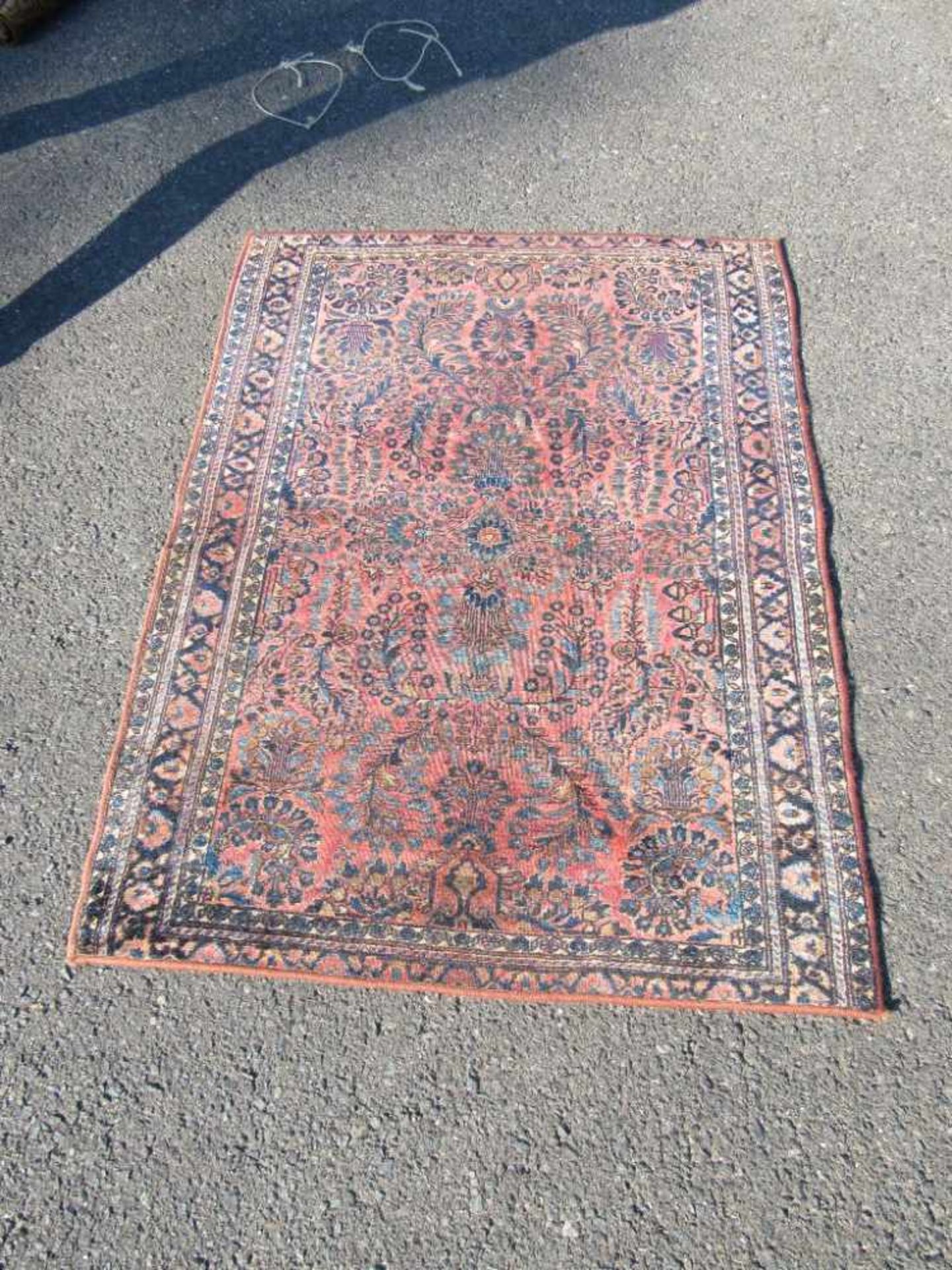 Handknüpfteppich Orient Knüpfteppich Maße:104x136cm