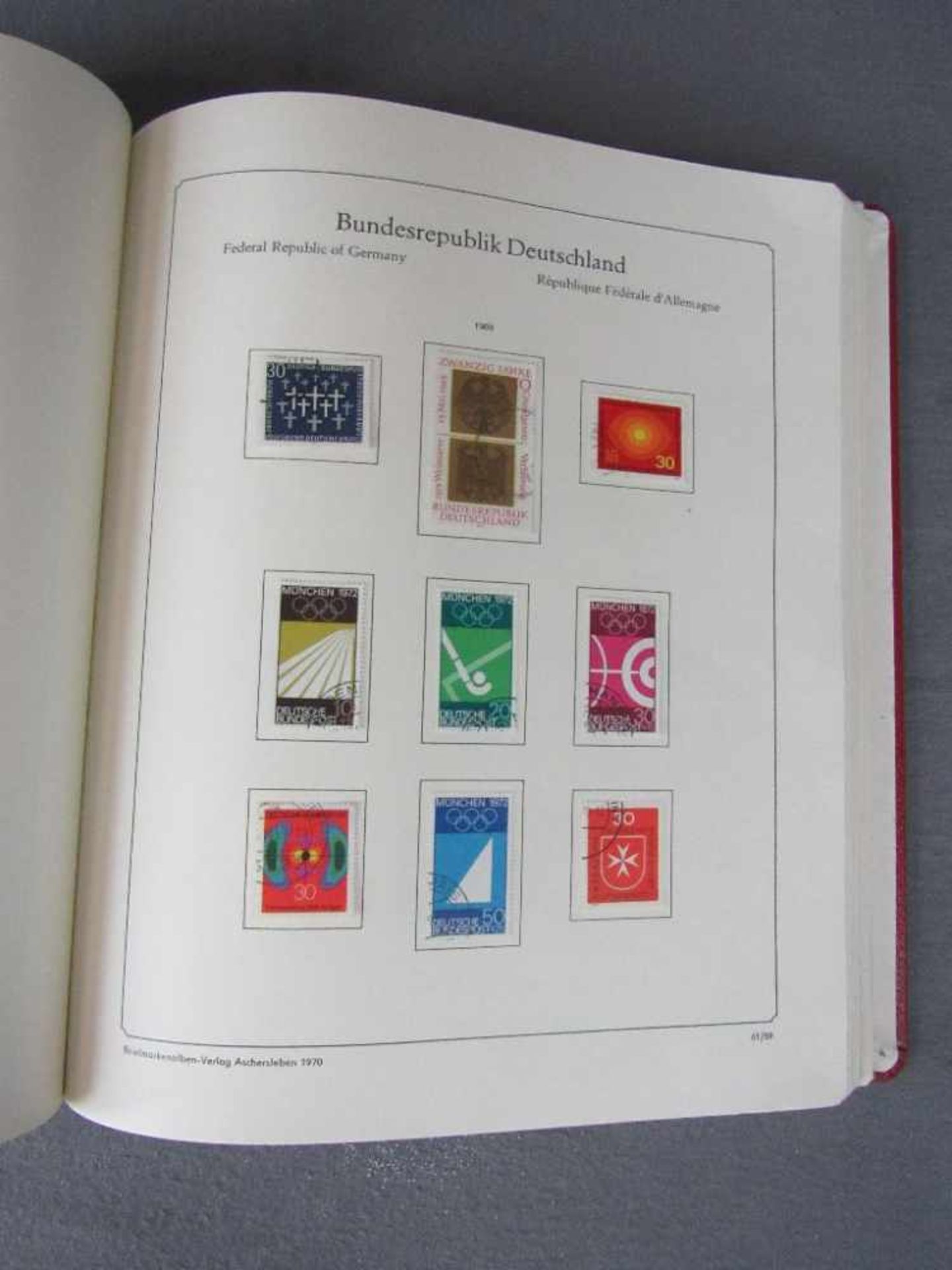 BRD 1952 - 1984 Gestempelt, auch alle Blöcke sauberes Vordruckalbum - Image 2 of 4