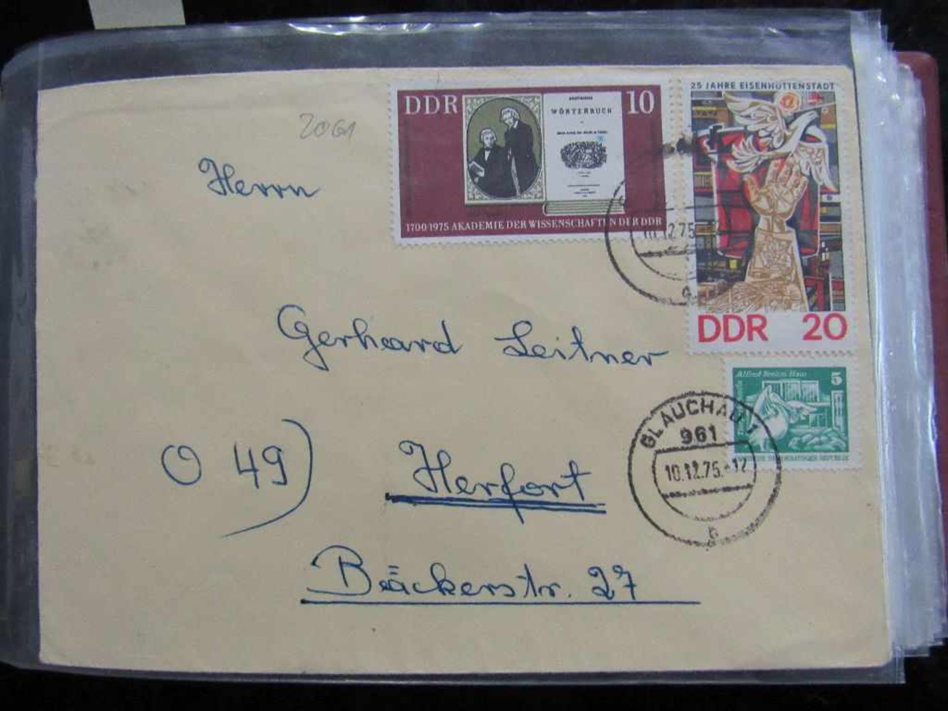 6 FDC Alben mit ca. 525 Briefen und Sonderbelegen DDR mit viel R- Briefen - Image 6 of 12