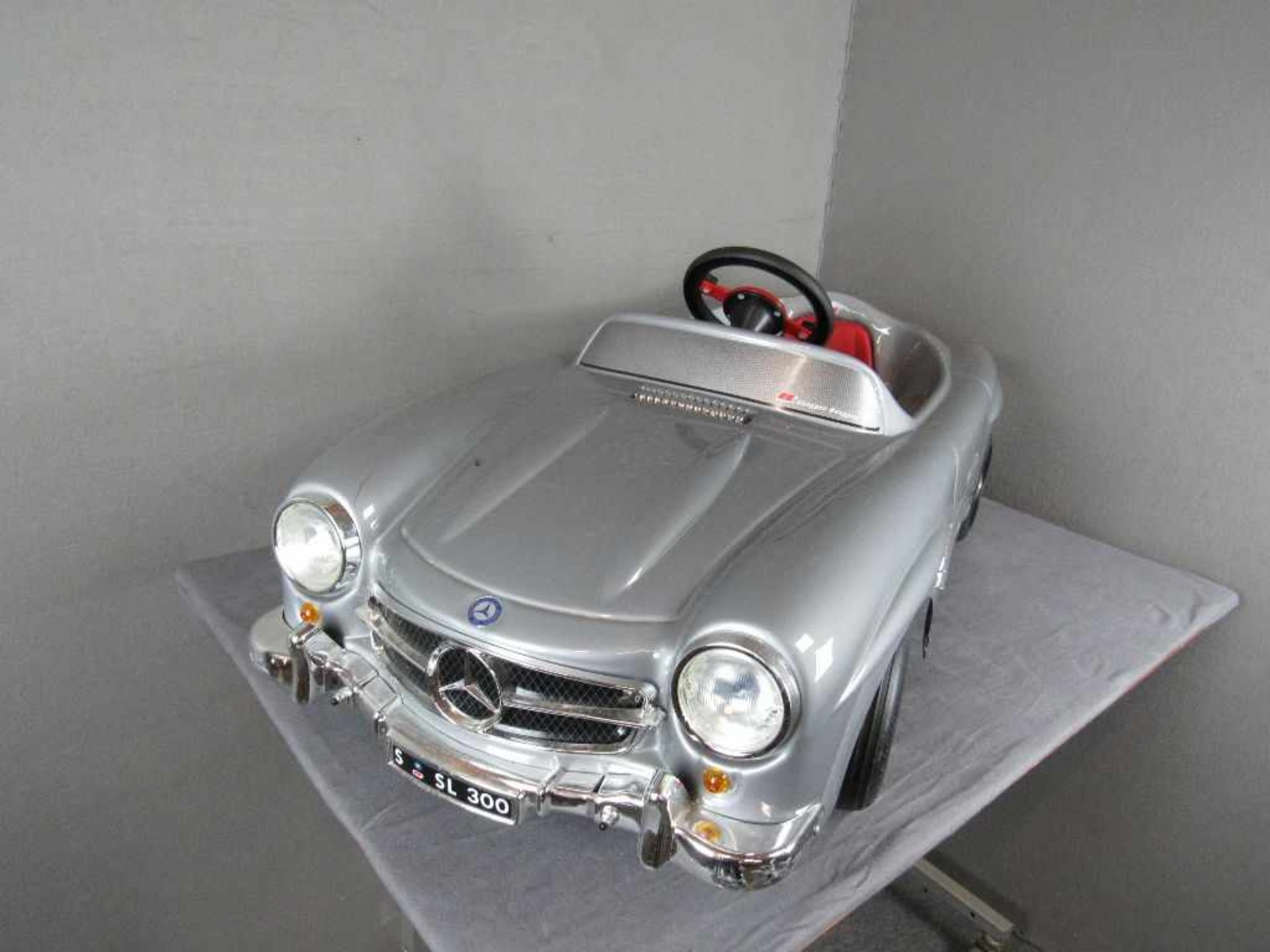 Tretauto, Mercedes Benz 300 SL, für Kinder, Länge 120cm