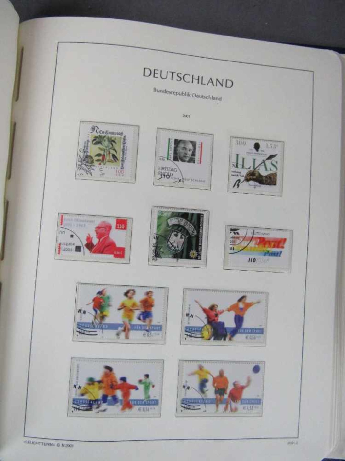 Zwei Briefmarkenalben Deutschland - Image 2 of 6