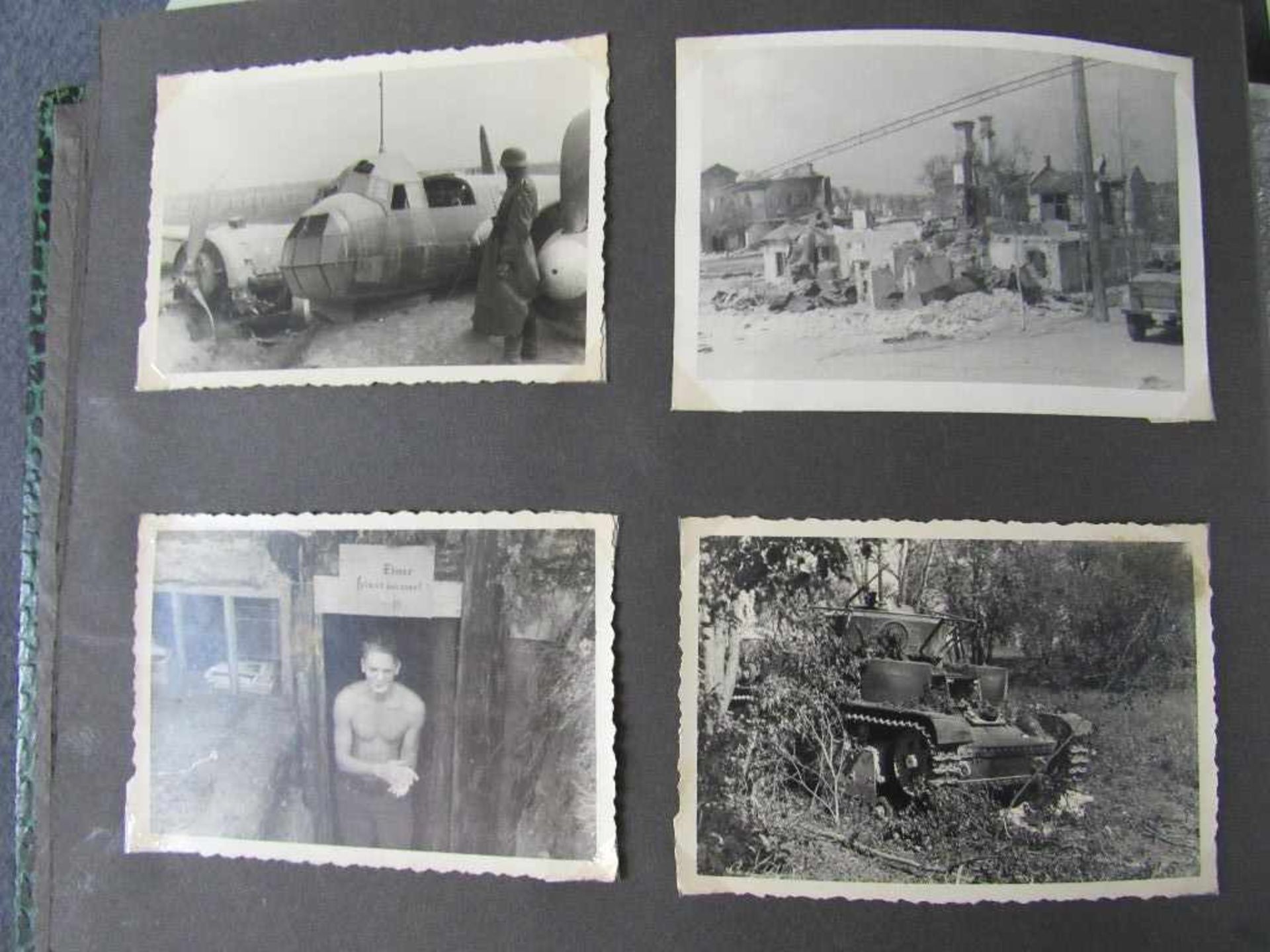 Fotoalbum, 2. WK, mindestens 160 Fotos, militärisch, Russlandfeldzug, viel Technik Abschüsse und - Image 3 of 13
