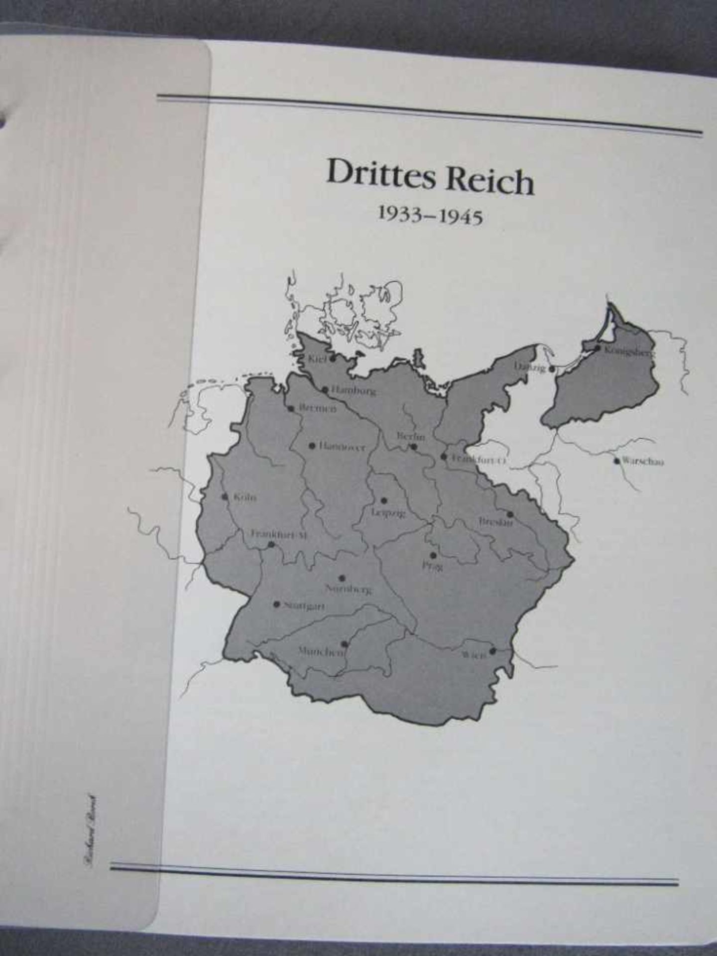 Briefmarkenalbum Deutsches Reich 1933-1945 neu/gestempelt sauberes Vordruckalbum - Bild 7 aus 7