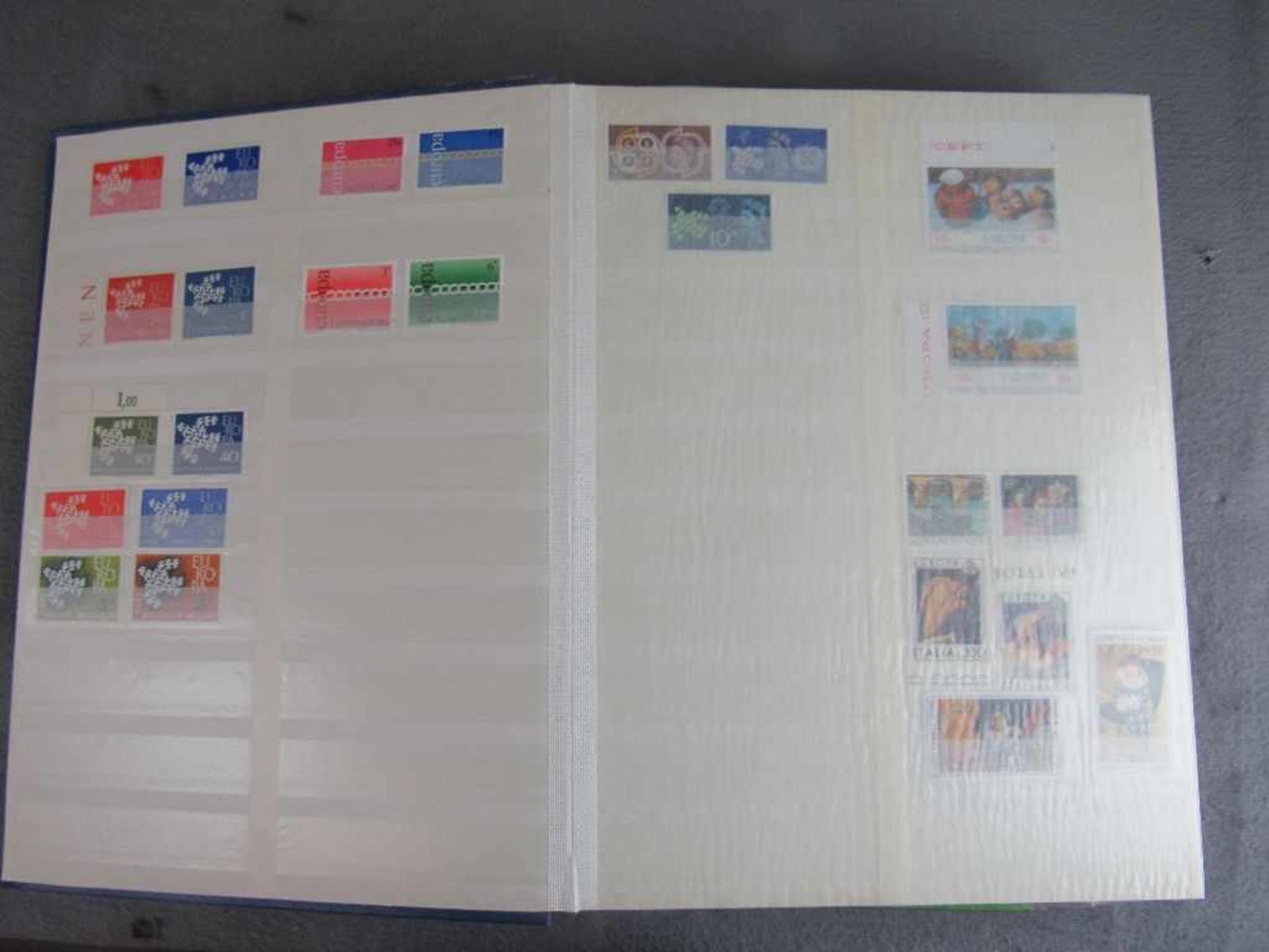 Konvolut von 13 Briefmarkenalben diverse Länder überwiegend Europa absolut ungeprüft und - Bild 3 aus 5
