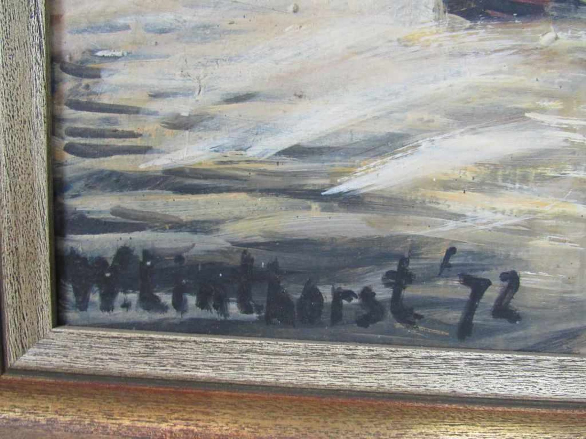 Ölgemälde Öl auf Leinwand Lindhorst Figurenmaler signiert und datiert ca.61x73cm- - -20.00 % buyer's - Image 2 of 4