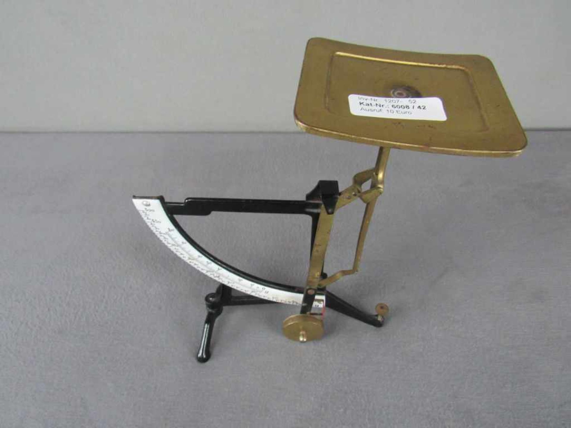 Art Deco Briefwaage um 1920 28cm hoch- - -20.00 % buyer's premium on the hammer price19.00 % VAT - Image 3 of 3