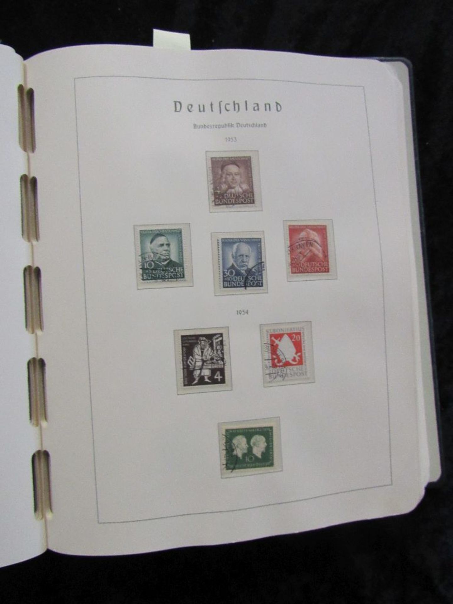 Bund Sammlung gestempelt aus 1949 - 1979 im Leuchtturm Falzlos Vordruck- - -20.00 % buyer's - Bild 6 aus 7