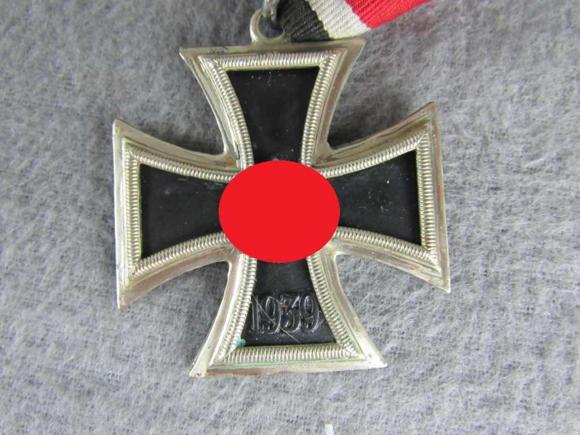 Orden Museumsanfertigung 2.Wk Ritterkreuz des Eisernen Kreuzes sehr schöne gealterte Arbeit mit - Bild 4 aus 5