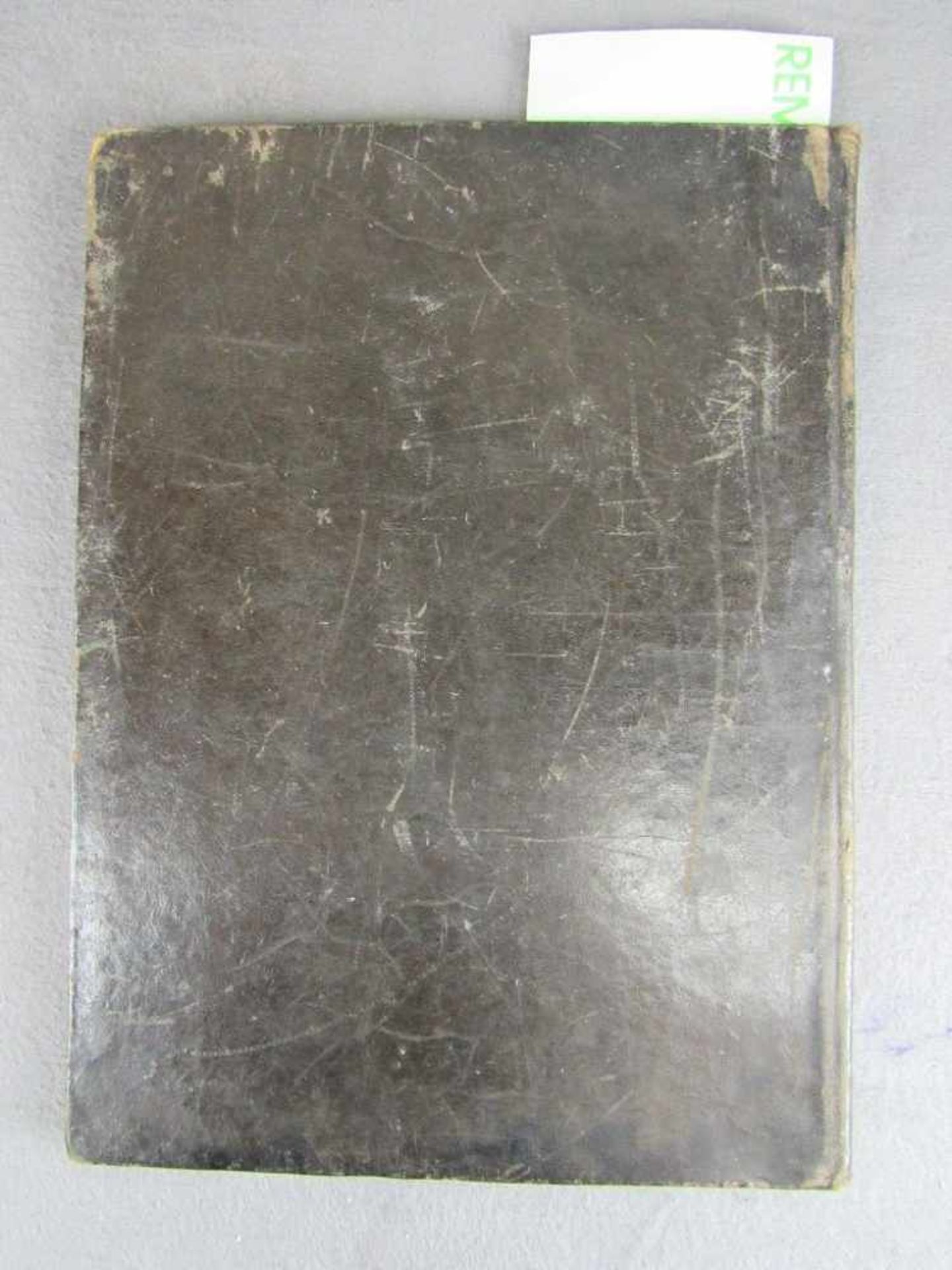 Antikes Buch Christlich in Leder gebundenes Pergament Latain Din A4- - -20.00 % buyer's premium on - Image 7 of 7