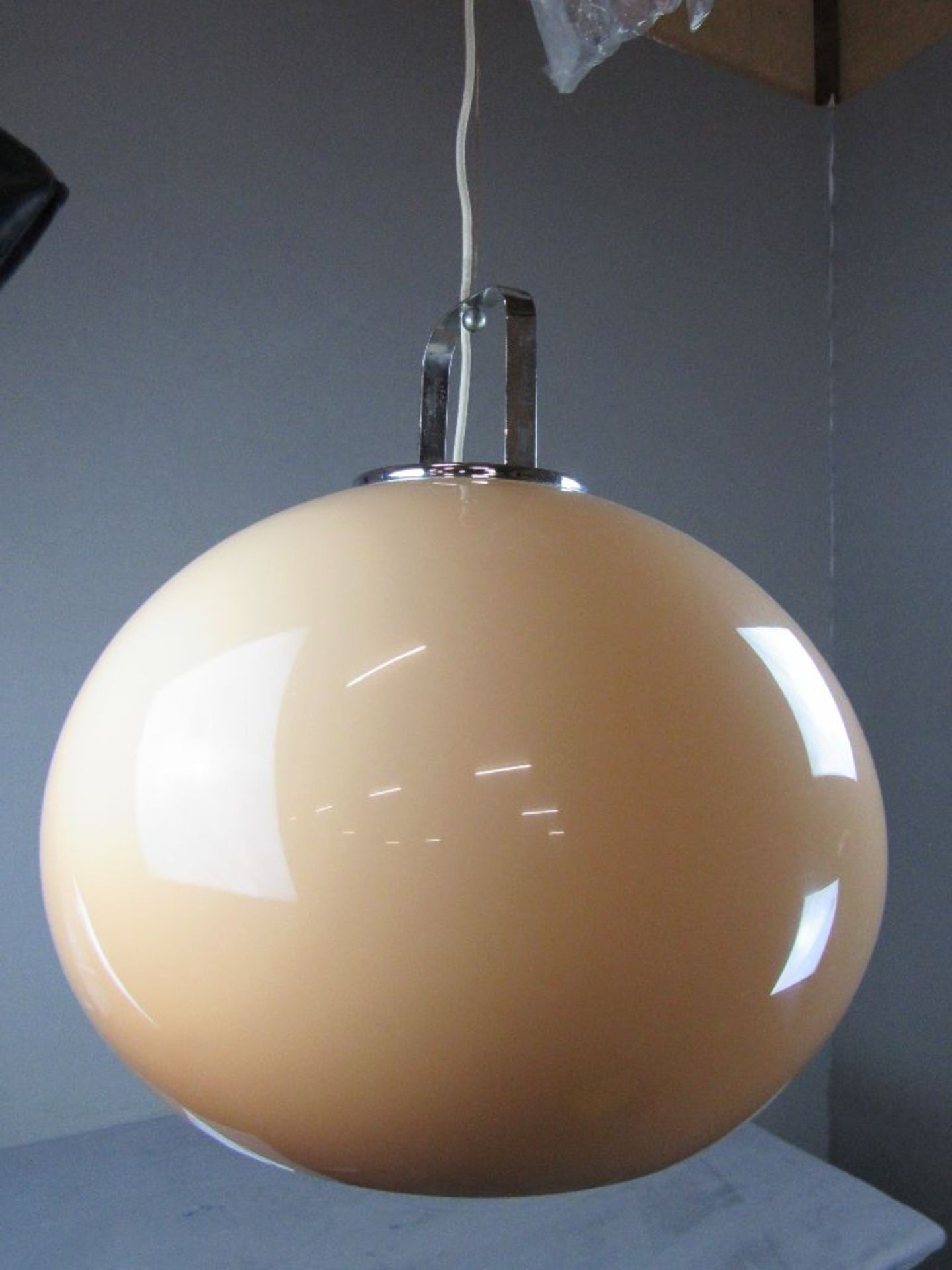 Space Age 70er Jahre Designer Deckenlampe Durchmesser ca.50cm funktionstüchtig- - -20.00 % buyer's