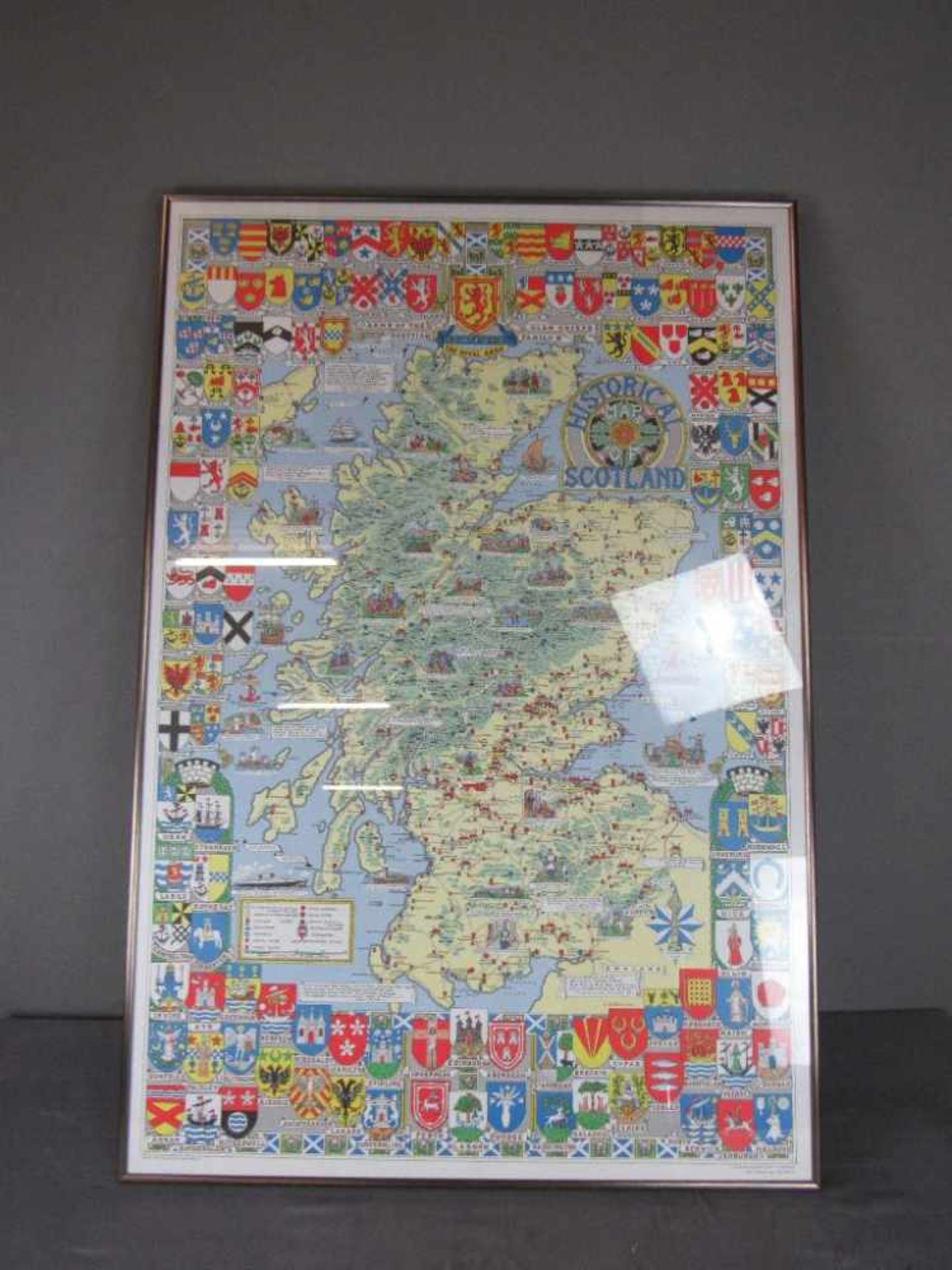 Drei große Bilder Poster gerahmt Schottland 74x100cm- - -20.00 % buyer's premium on the hammer - Image 2 of 3