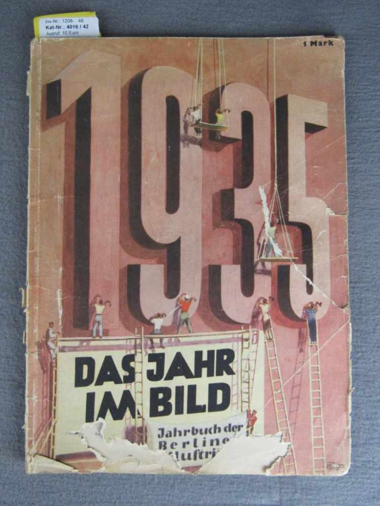 Seltene Zeitung Jahrbuch der Berliner Illustrierten 1935- - -20.00 % buyer's premium on the hammer