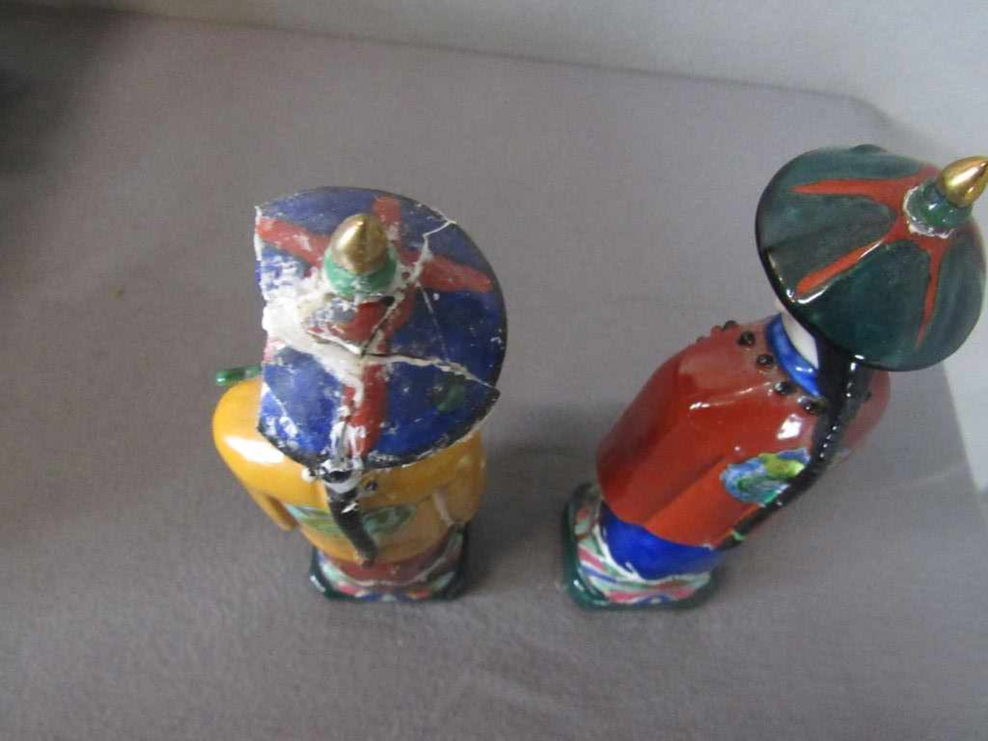 Zwei Japanische Porzellanfiguren beide mit Pressmarke 1x stark bestoßen Höhe:26,5cm- - -20.00 % - Bild 3 aus 4