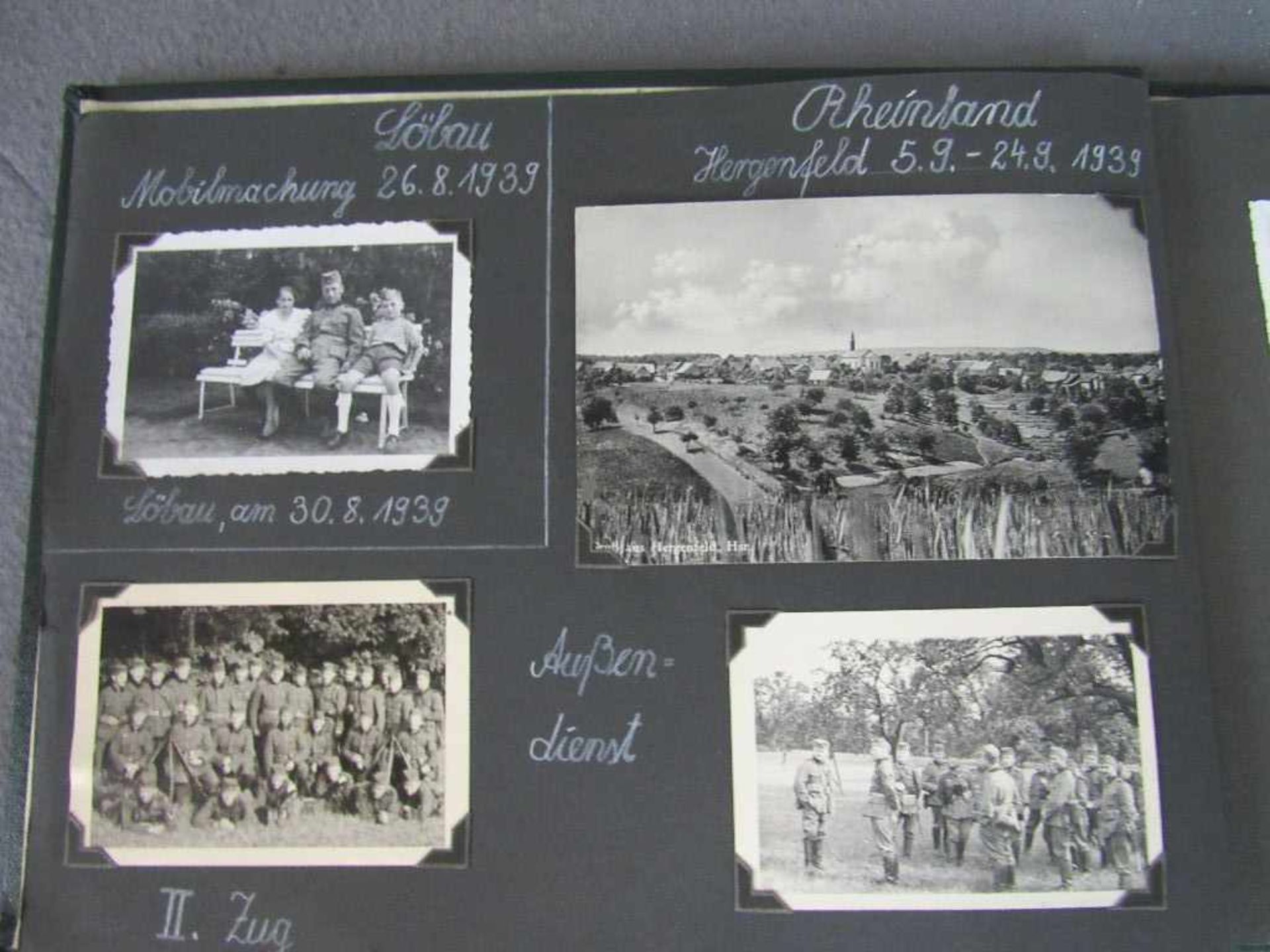 Fotoalbum Frankreichfeldzug mit 48 Fotos beschriftet original 2. Wk 3. Reich- - -20.00 % buyer's - Image 2 of 3