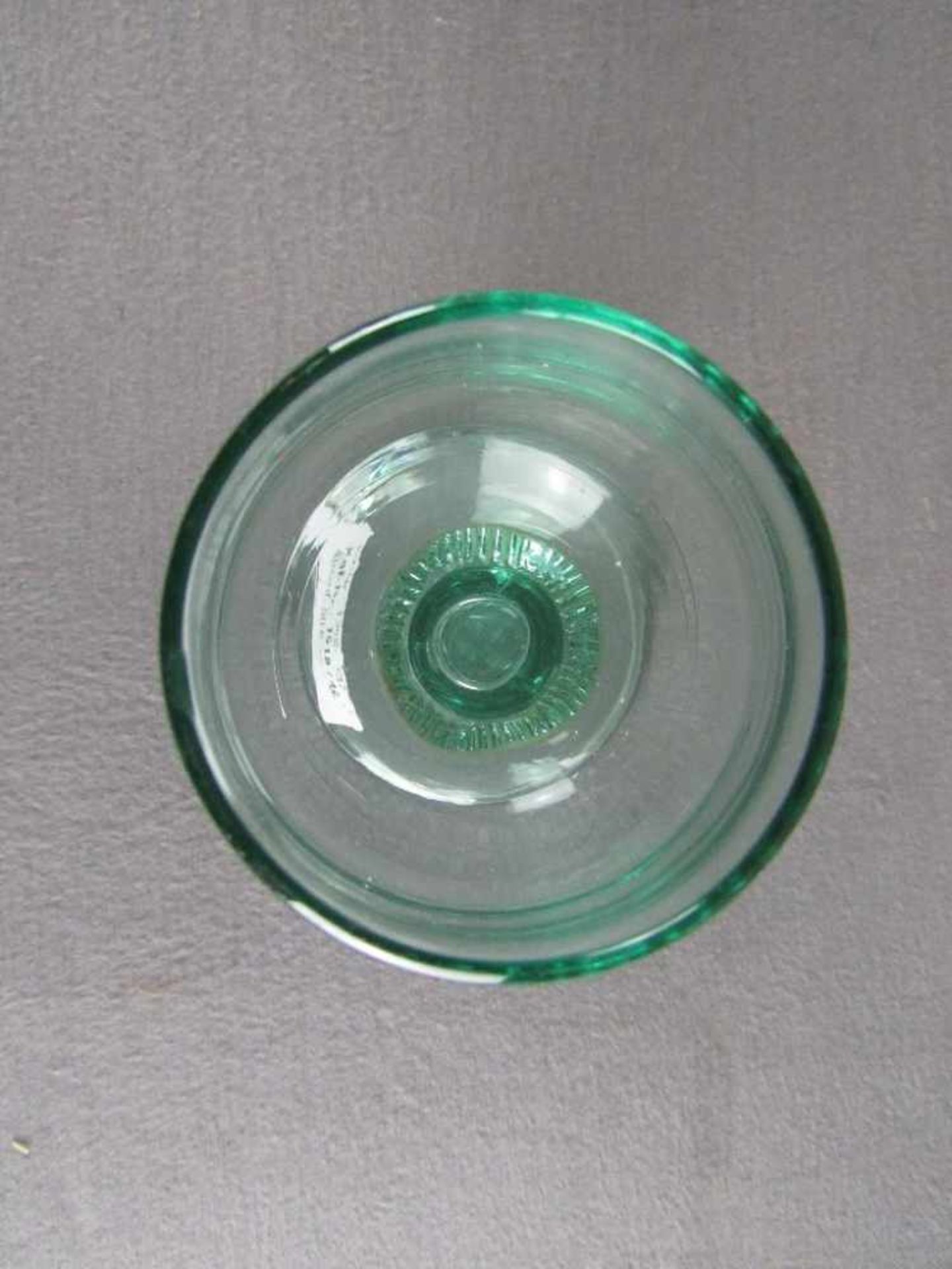 Antikes Pokalglas leichter Chip Lufteinschlüsse 16cm hoch- - -20.00 % buyer's premium on the - Bild 2 aus 3
