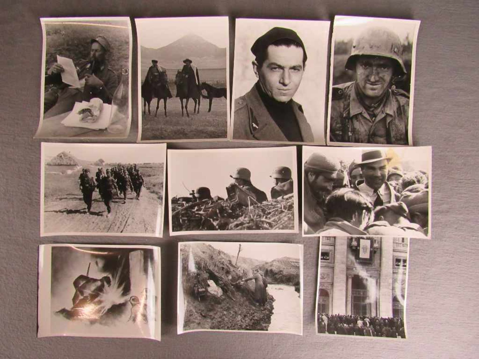Fotonachlaß 2. Weltkrieg eines Oberleutnants einer Panzereinheit überwiegend im Osten