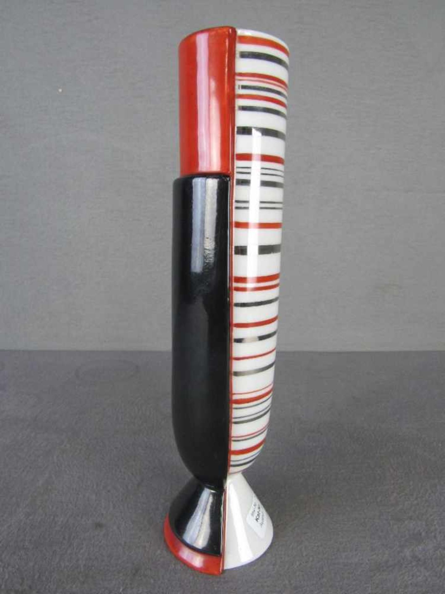 Art Deco Designervase Hersteller B&C Limoges Primavera France Höhe:30cm- - -20.00 % buyer's - Bild 3 aus 4