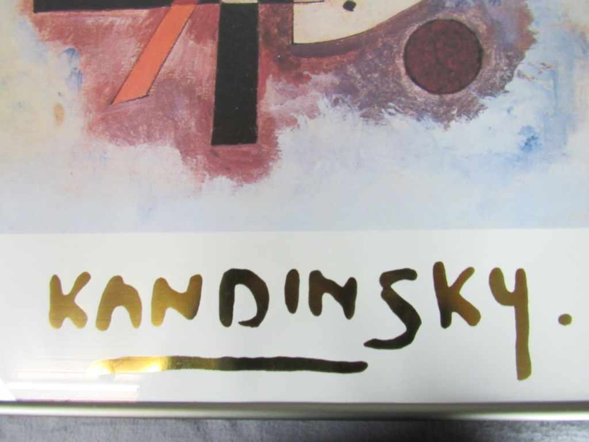 Kunstdruck Kandinsky 80x57cm- - -20.00 % buyer's premium on the hammer price19.00 % VAT on buyer's - Image 2 of 3